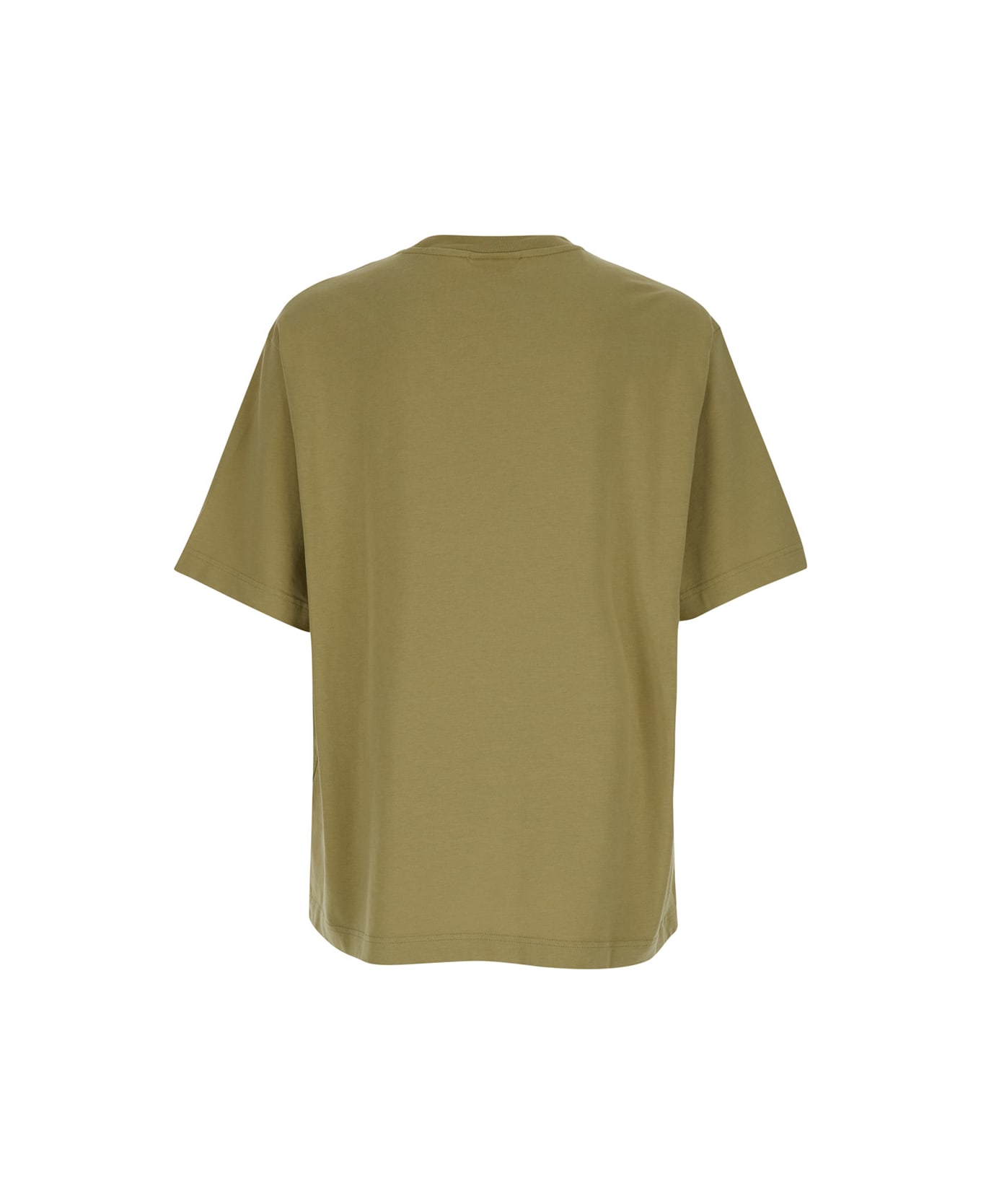 Maison Kitsuné Bold Fox Head Patch Oversize Tee-shirt - Green