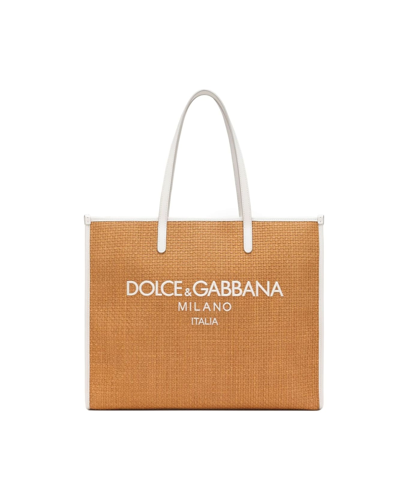Dolce & Gabbana Dolce &amp; Gabbana Large Shopping Bag - Beige