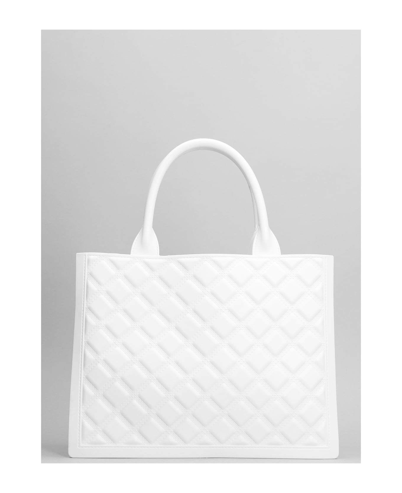 Marc Ellis Flat Buby M Shoulder Bag In White Pvc - white