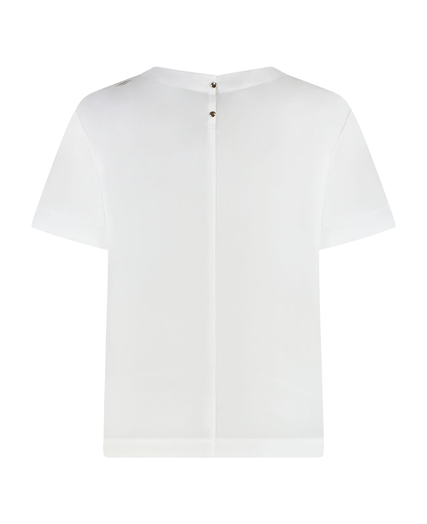
S Max Mara Dahlia Poplin Blouse - White