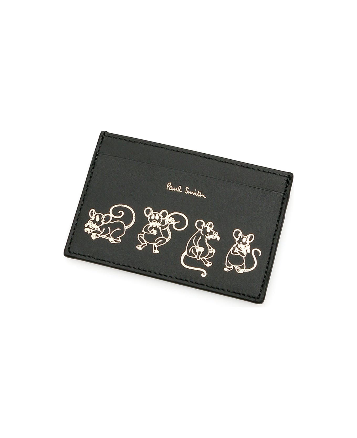 Paul Smith Year Of The Rat Cardholder - BLACK (Black)