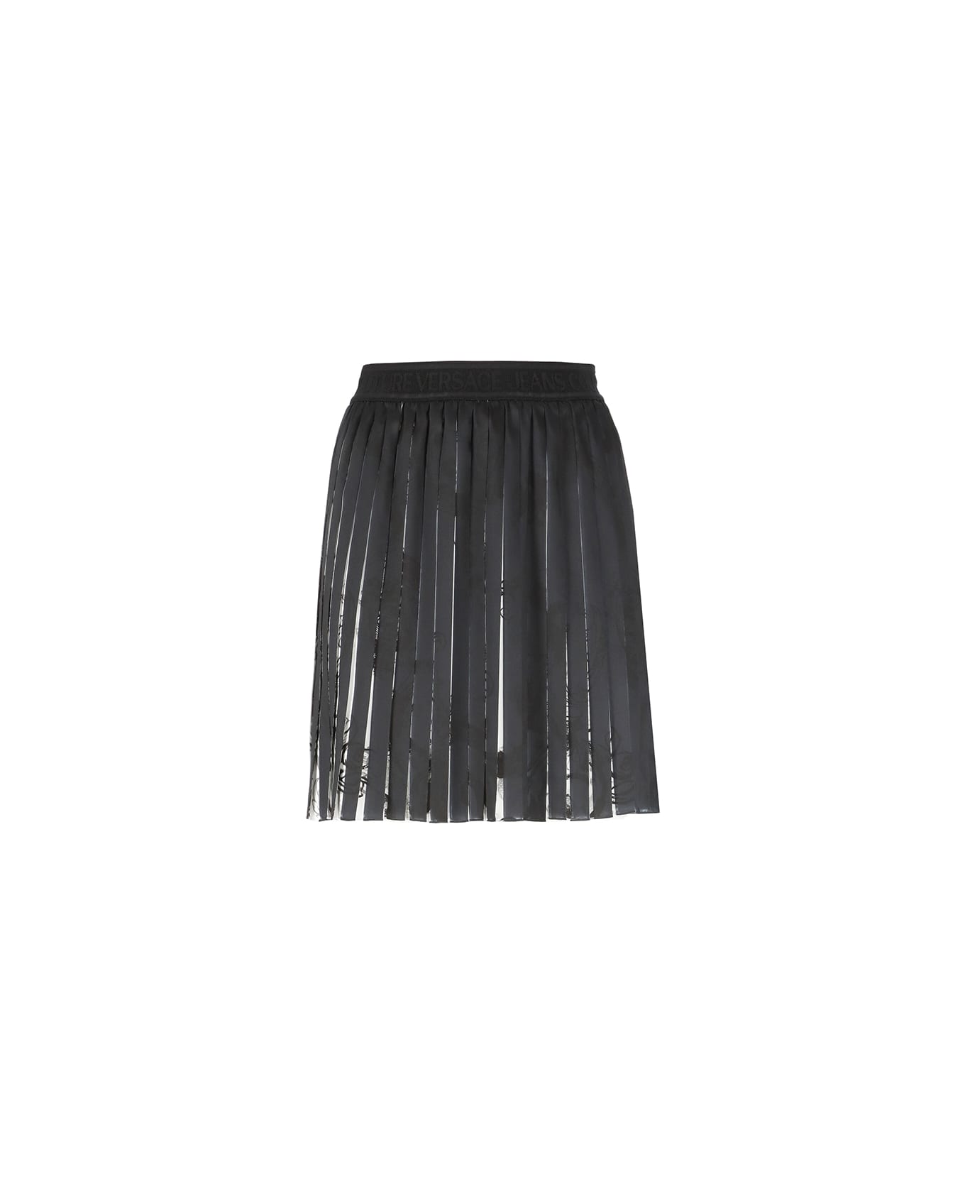 Versace Jeans Couture Watercolour Couture Skirt - Black