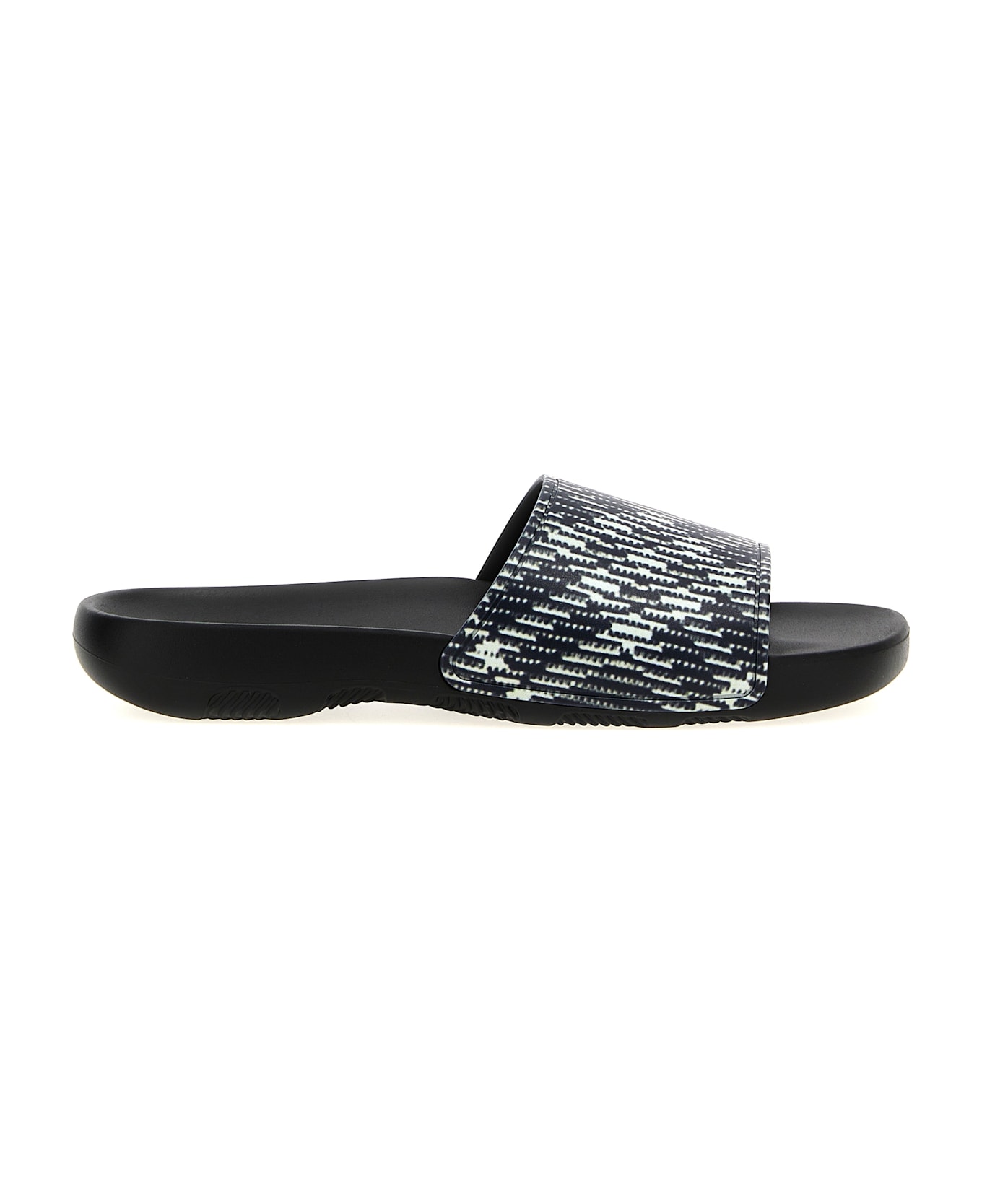 Burberry 'dive Check' Sandals - Multicolor