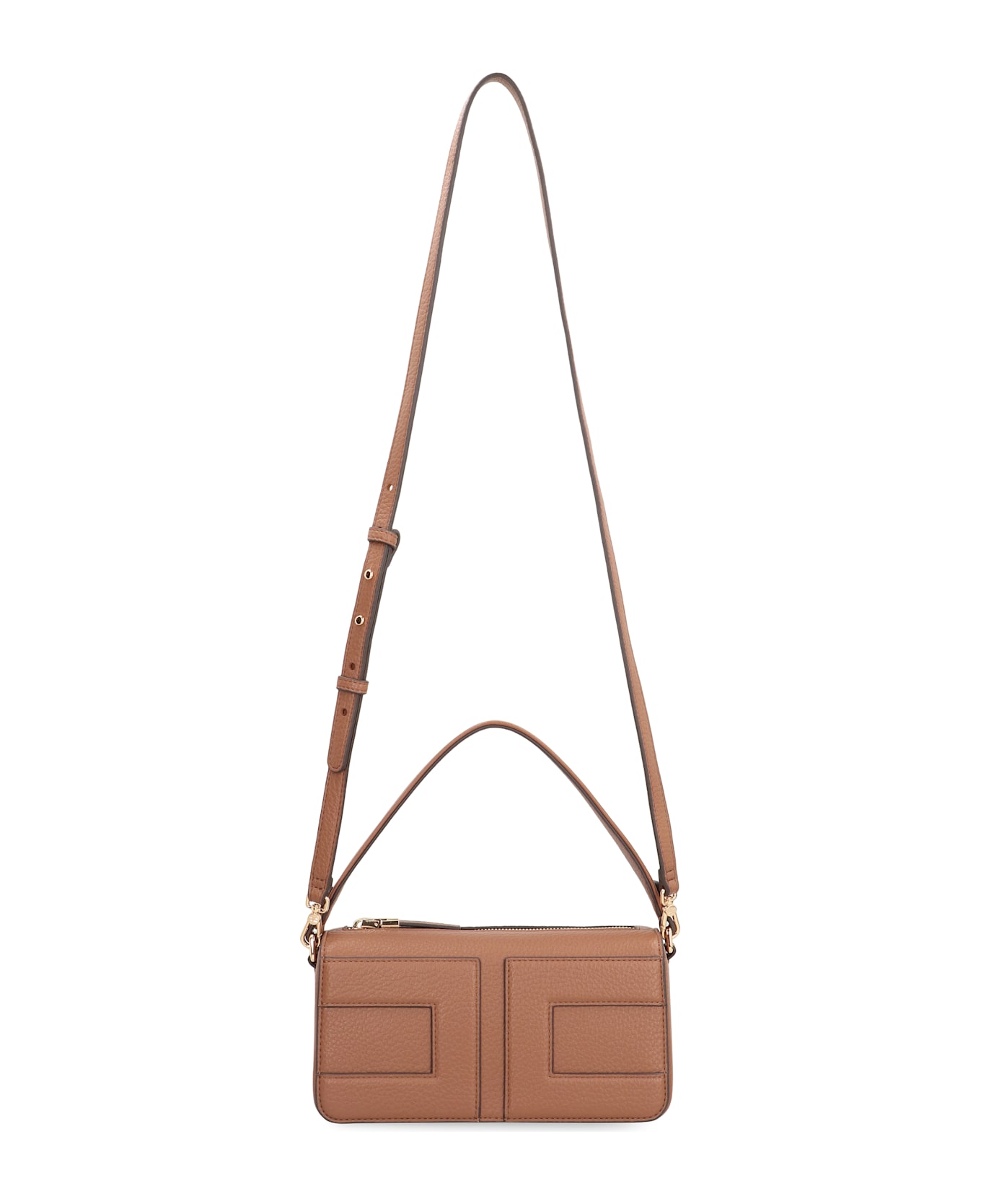 Elisabetta Franchi Handbag In Eco-leather - brown
