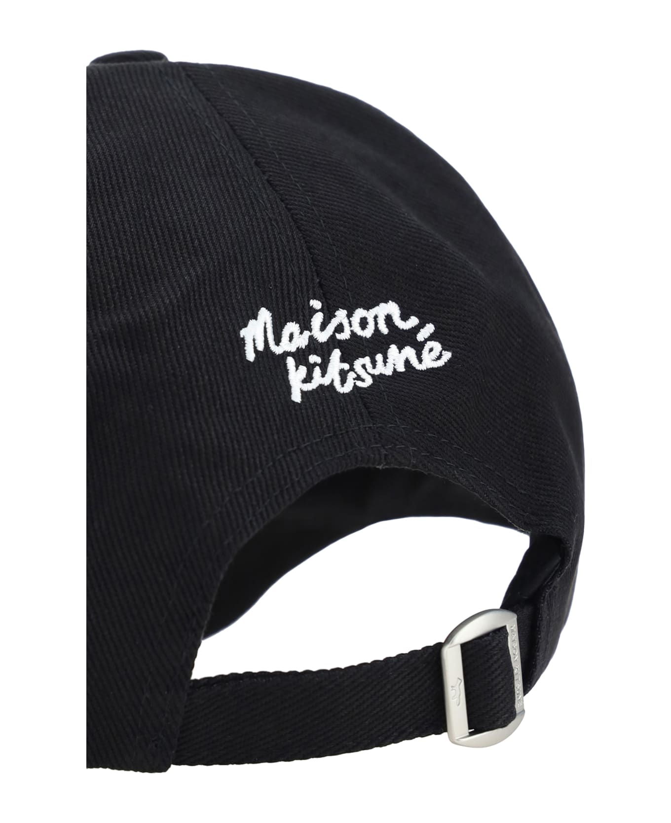 Maison Kitsuné Baseball Hat - Black 帽子