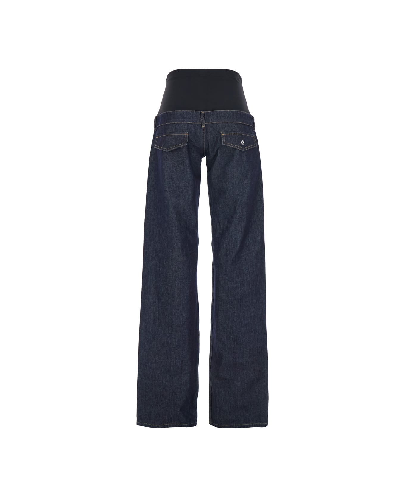 Coperni Blue Jeans With Stretch Waist In Denim Woman - Blu