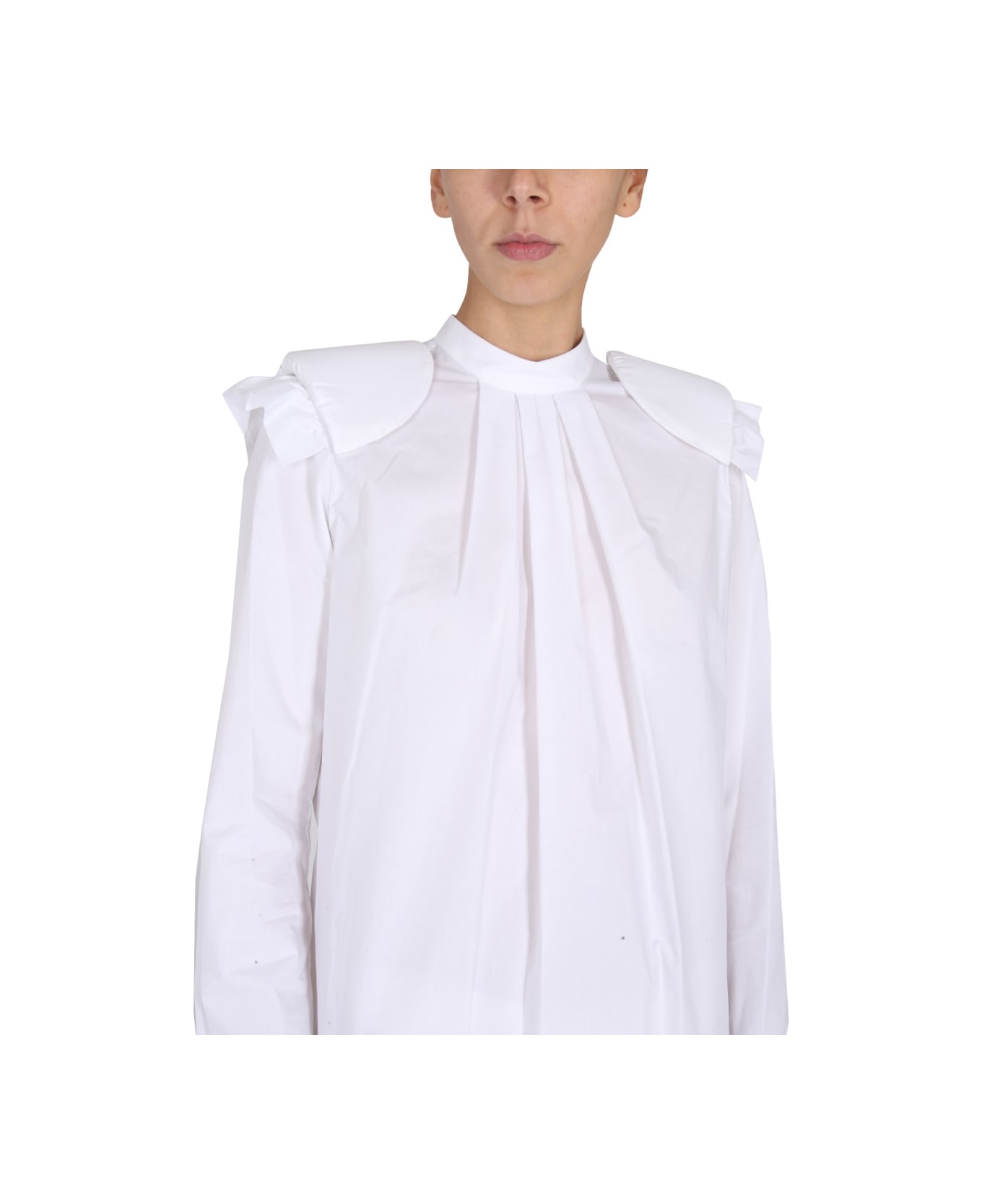 Raf Simons Shirt Dress - WHITE ワンピース＆ドレス