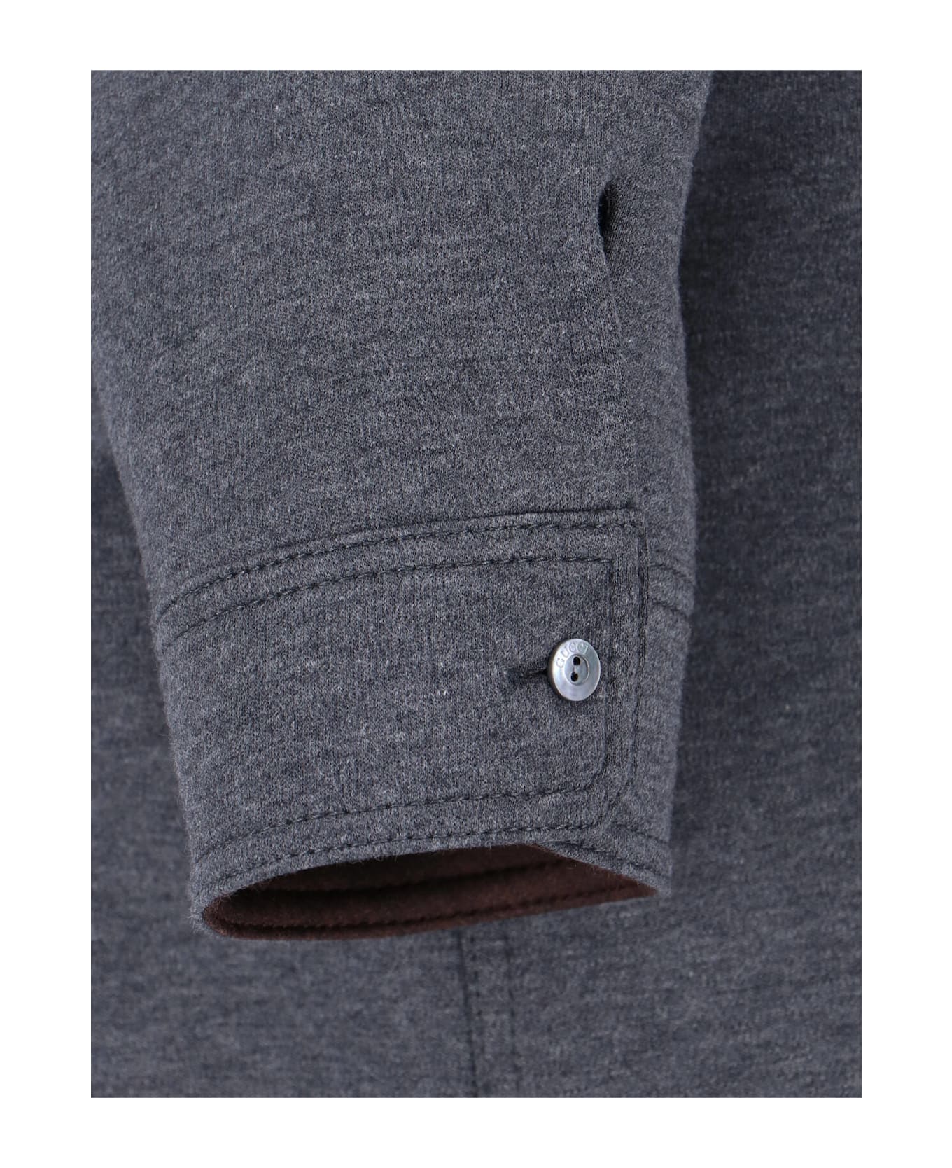 Gucci Logo Shirt - Gray