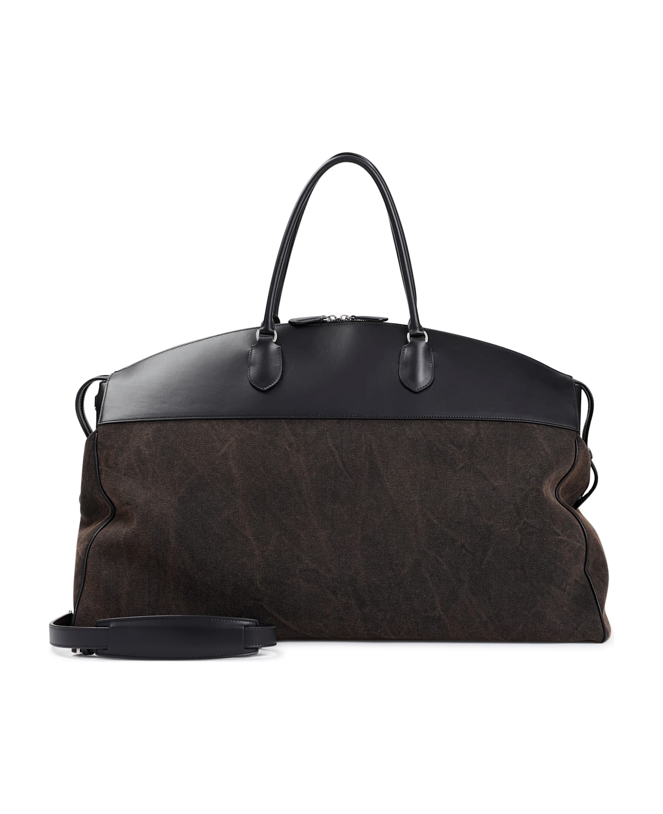 The Row Xl George Bag - Bblcs Black Black Ans