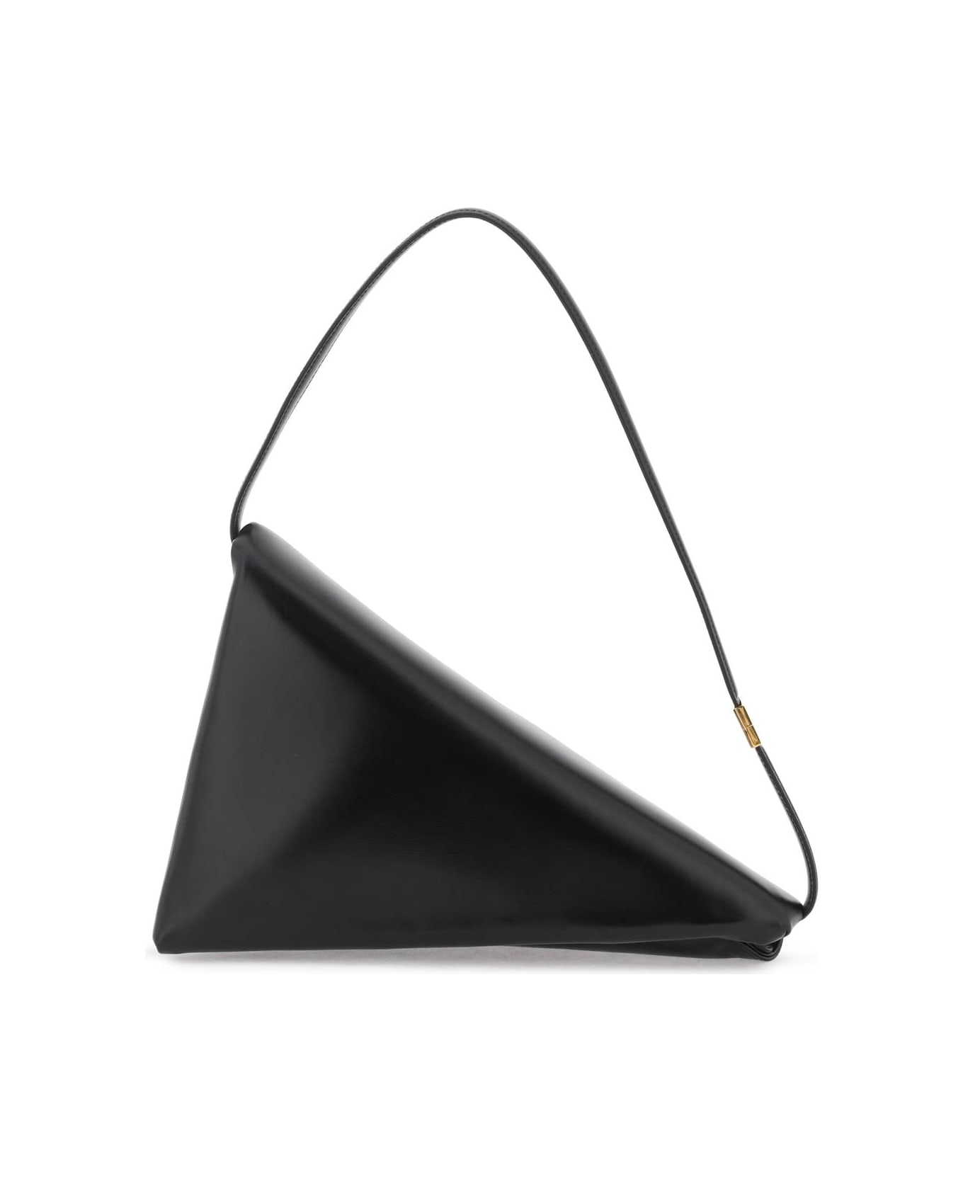 Marni Leather Prisma Triangle Bag Marni - BLACK