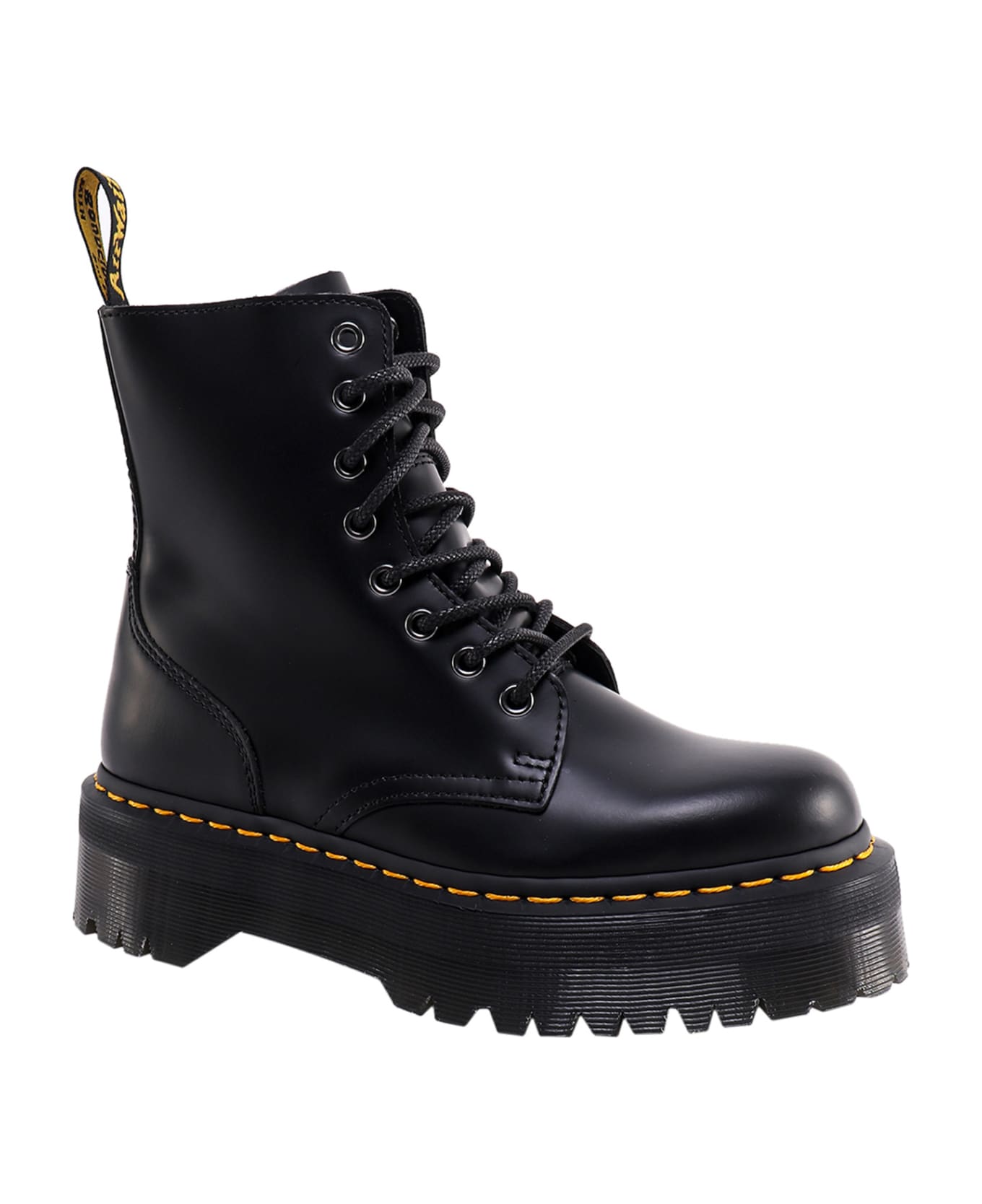 Dr. Martens Jadon Ankle Boots - Black Polished Smooth