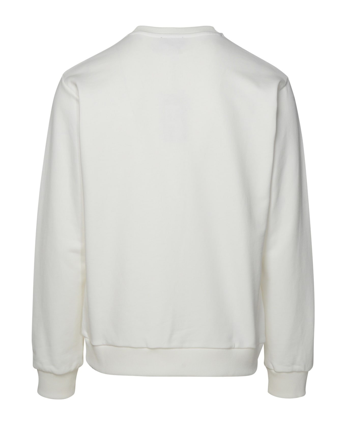 A.P.C. White Cotton Sweatshirt - White
