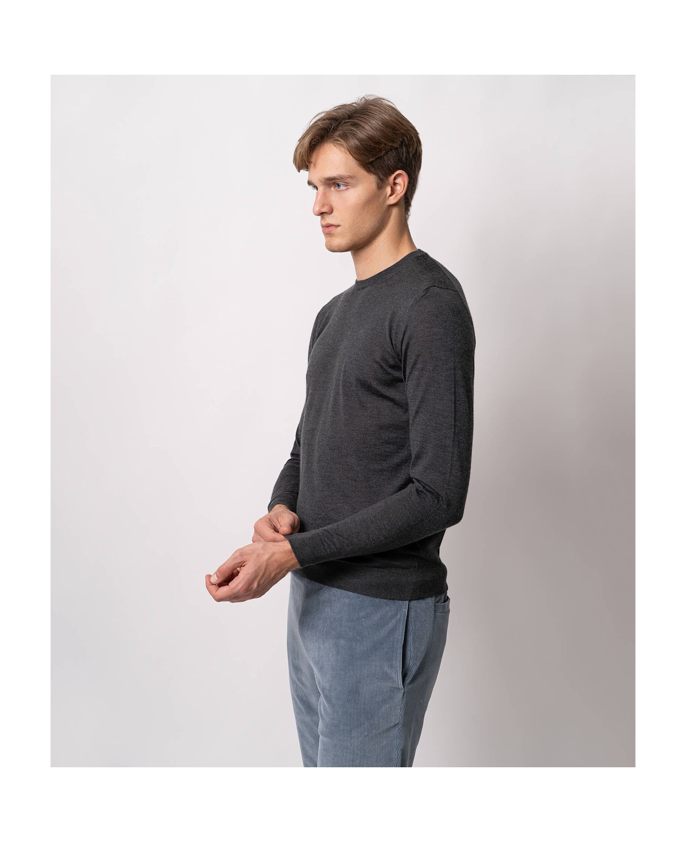 Larusmiani Sweater 'pullman' Sweater - DimGray