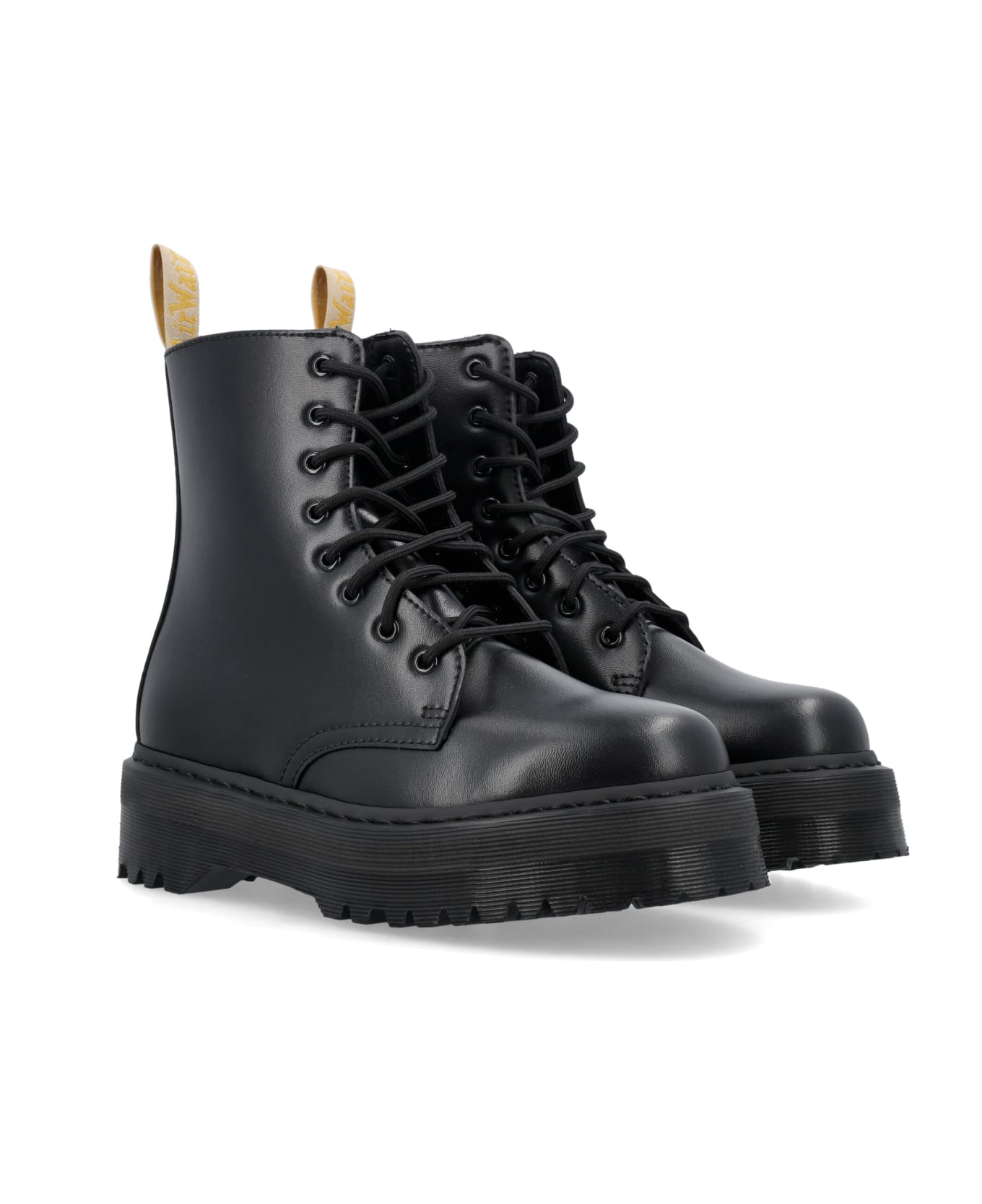 Dr. Martens Jadon Ii Mono Vegan Platform Boots - Black