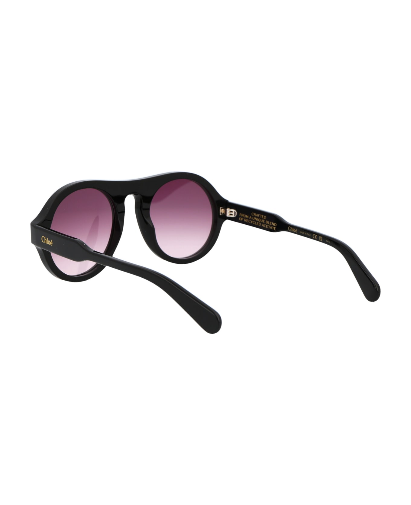 Chloé Eyewear Ch0151s Sunglasses - 001 BLACK BLACK RED サングラス