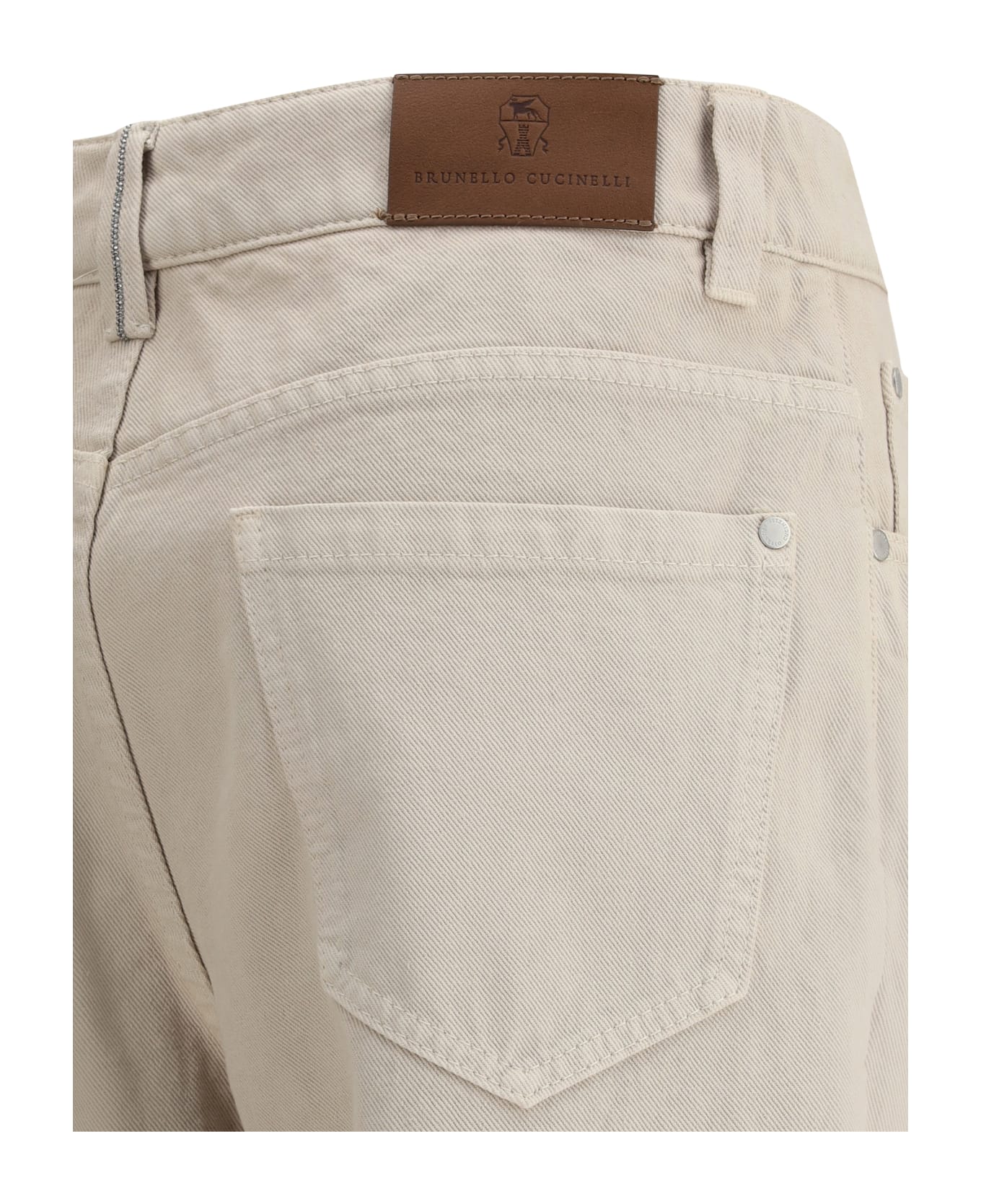 Brunello Cucinelli Straight Dyed Jeans