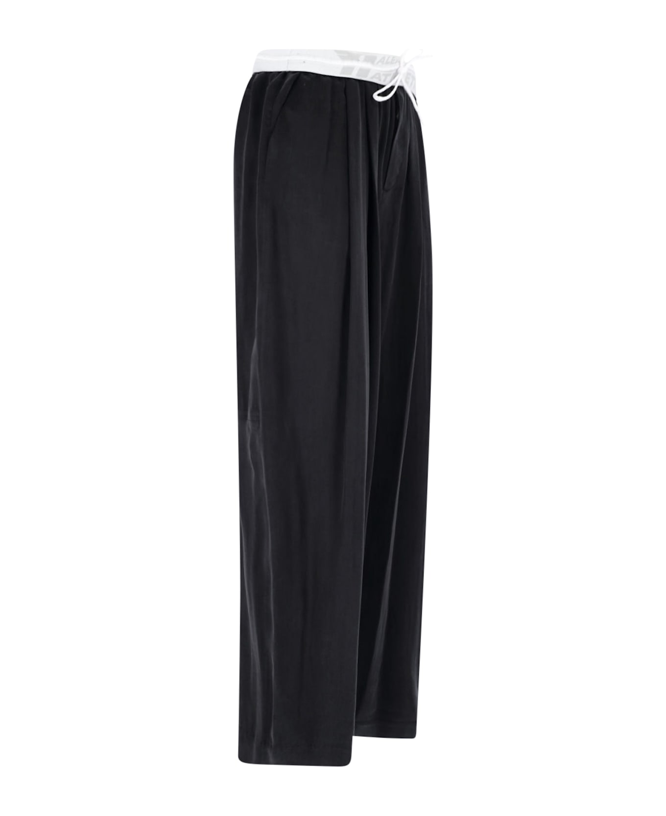 Alexander Wang Sports Pants With Boxers - BLACK