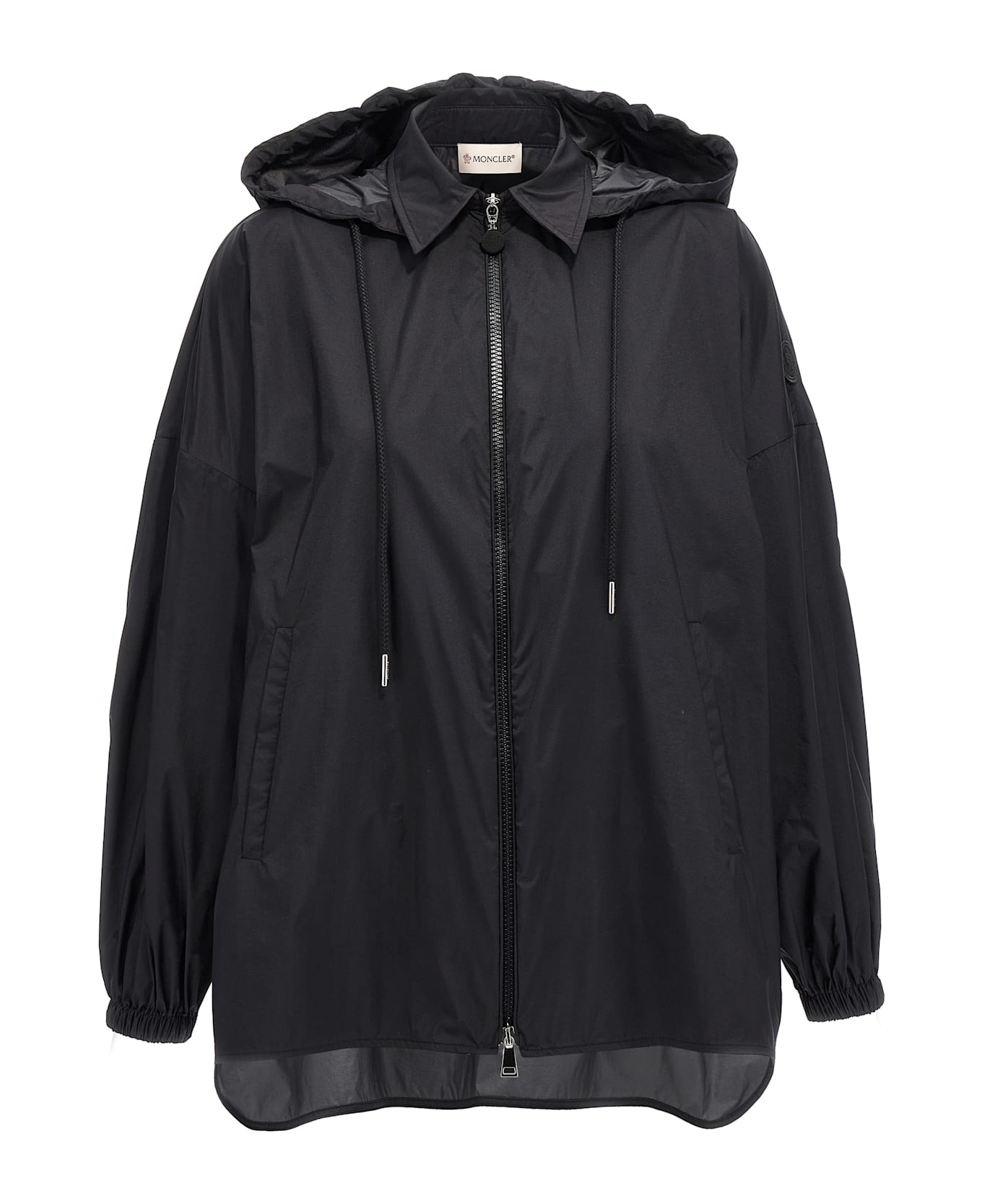 アウターその他 MONCLER SS25 Ruffled windbreaker (K10932F00013596TM 999) d7164db9c453c84e494a6e938d21a2