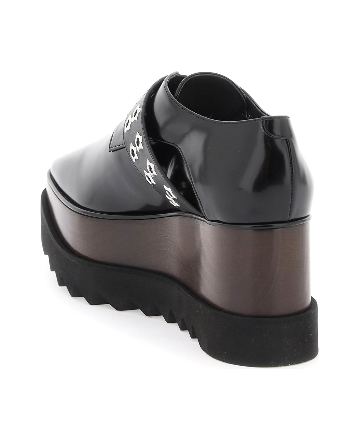 Stella McCartney Elyse Lace-up Shoes - BLACK (Black) ウェッジシューズ