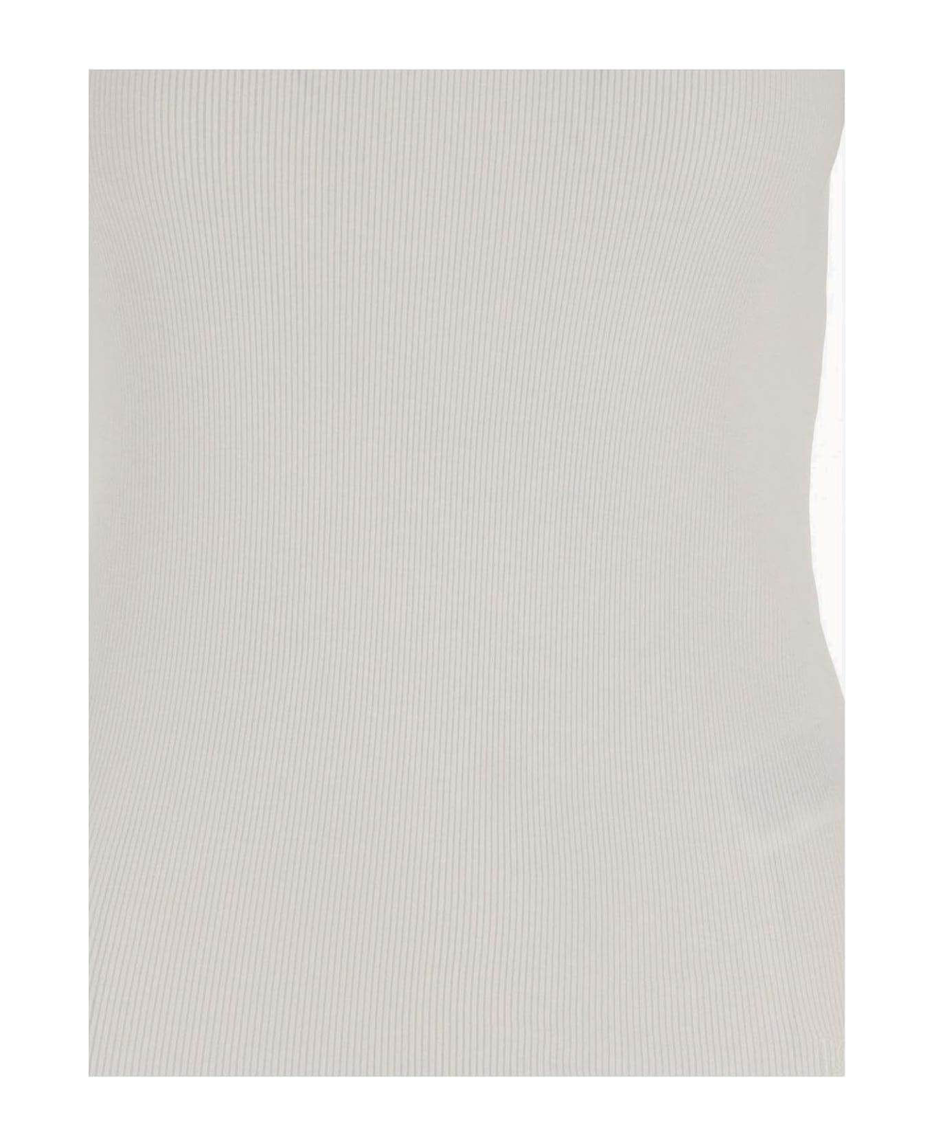 By Malene Birger Face Cotton Top - SOFT WHITE