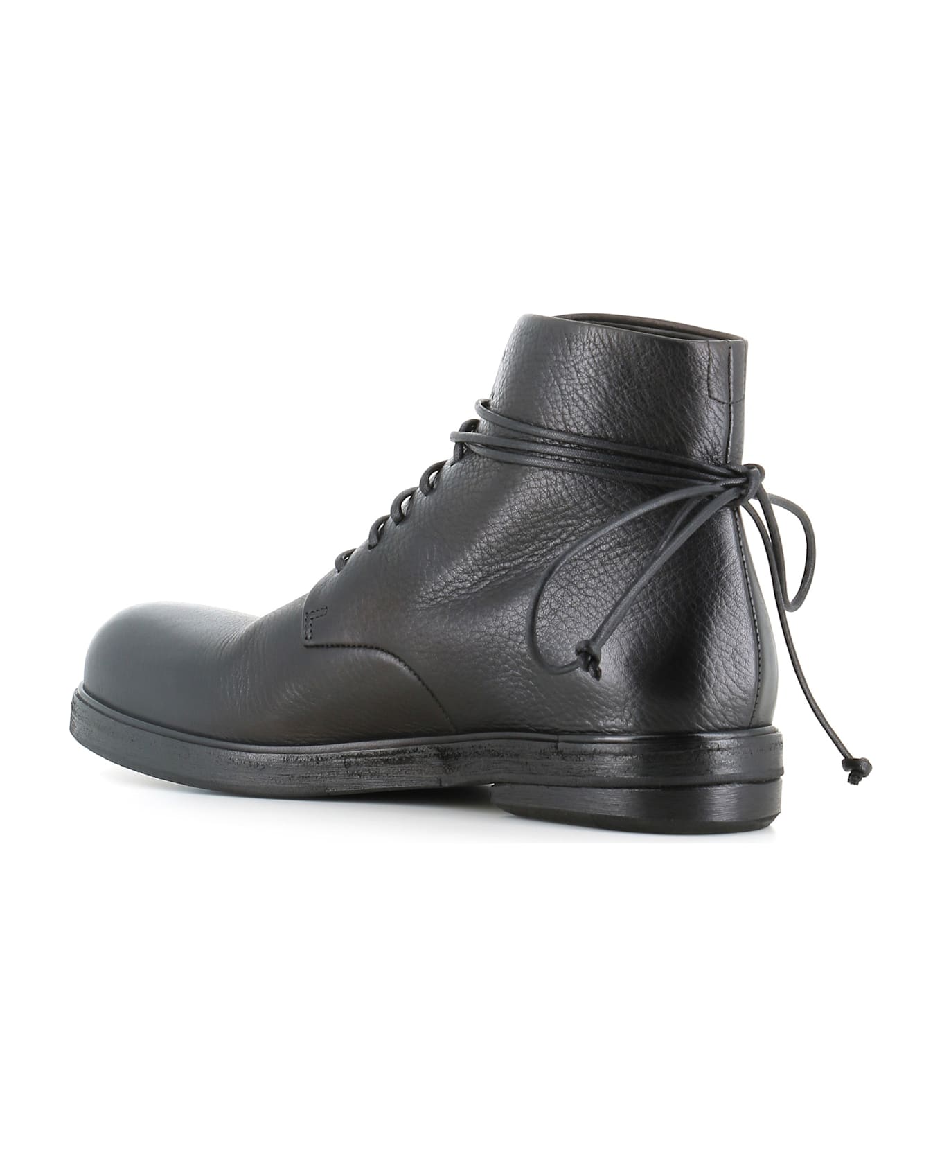 Marsell Lace-up Boot Mw1962 Zucca Zeppa - Black