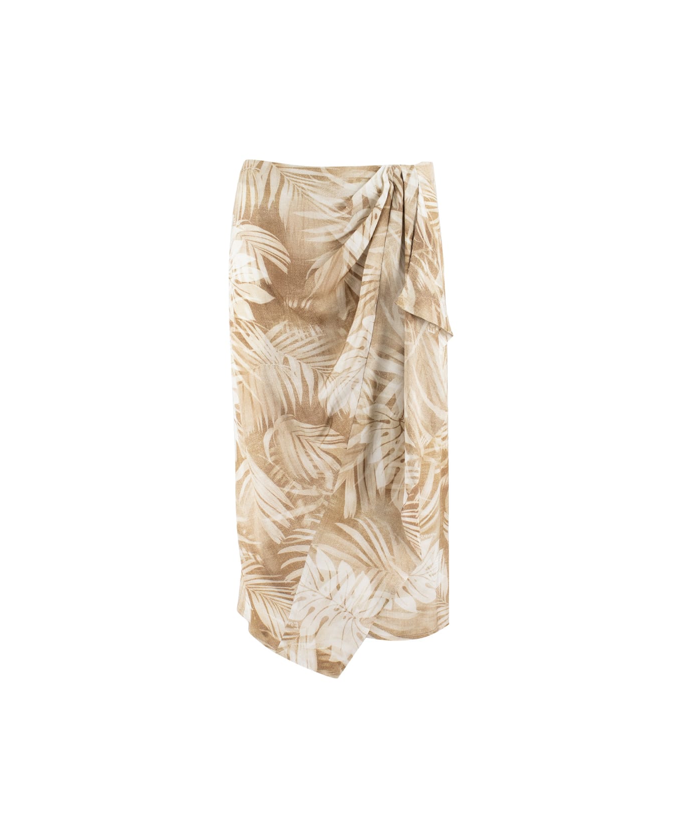 Ermanno Firenze Skirt - BEIGE/COLONIALE