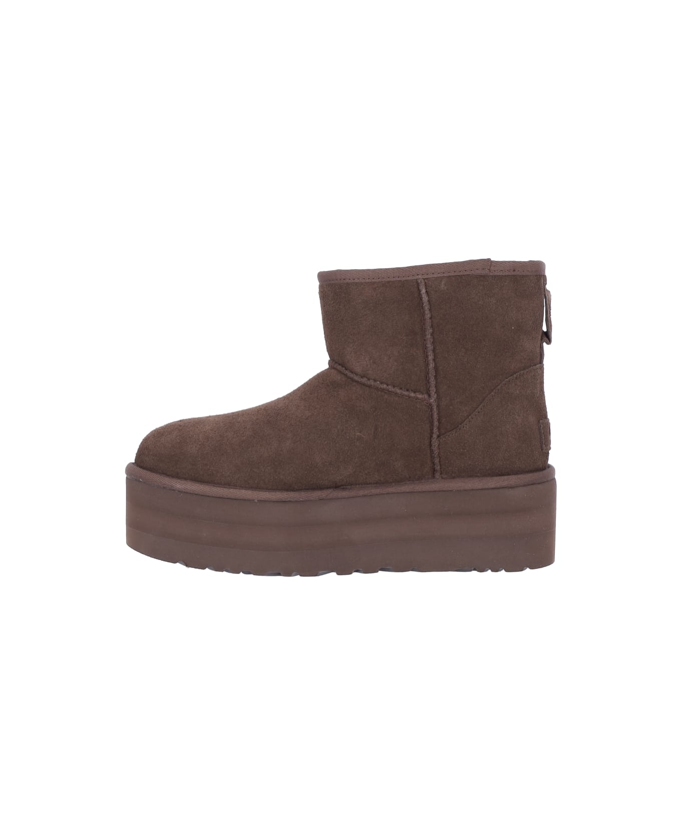 UGG Plateau Classic Mini Boots - Marrone