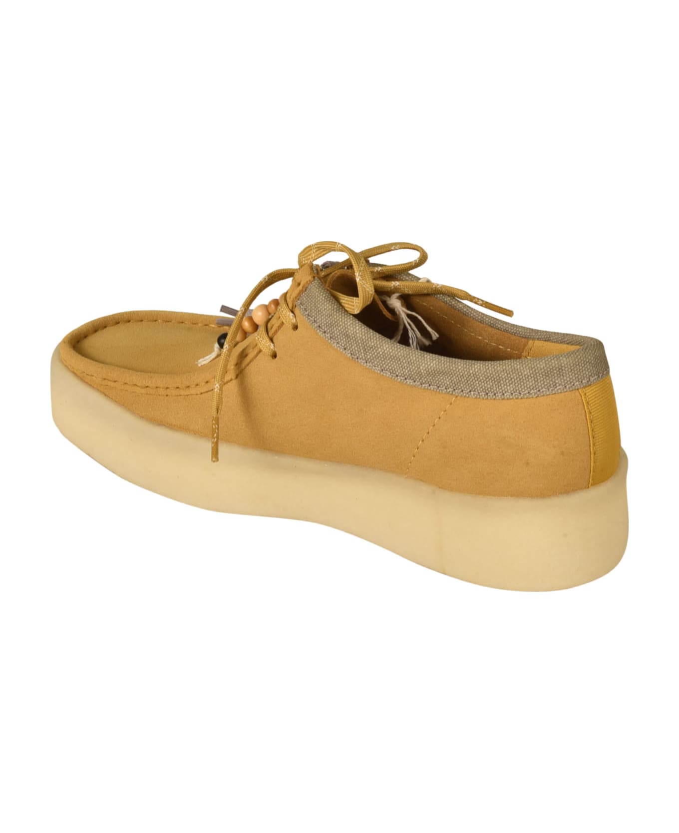 Clarks Wallabee Cup Ankle Boots - Amber