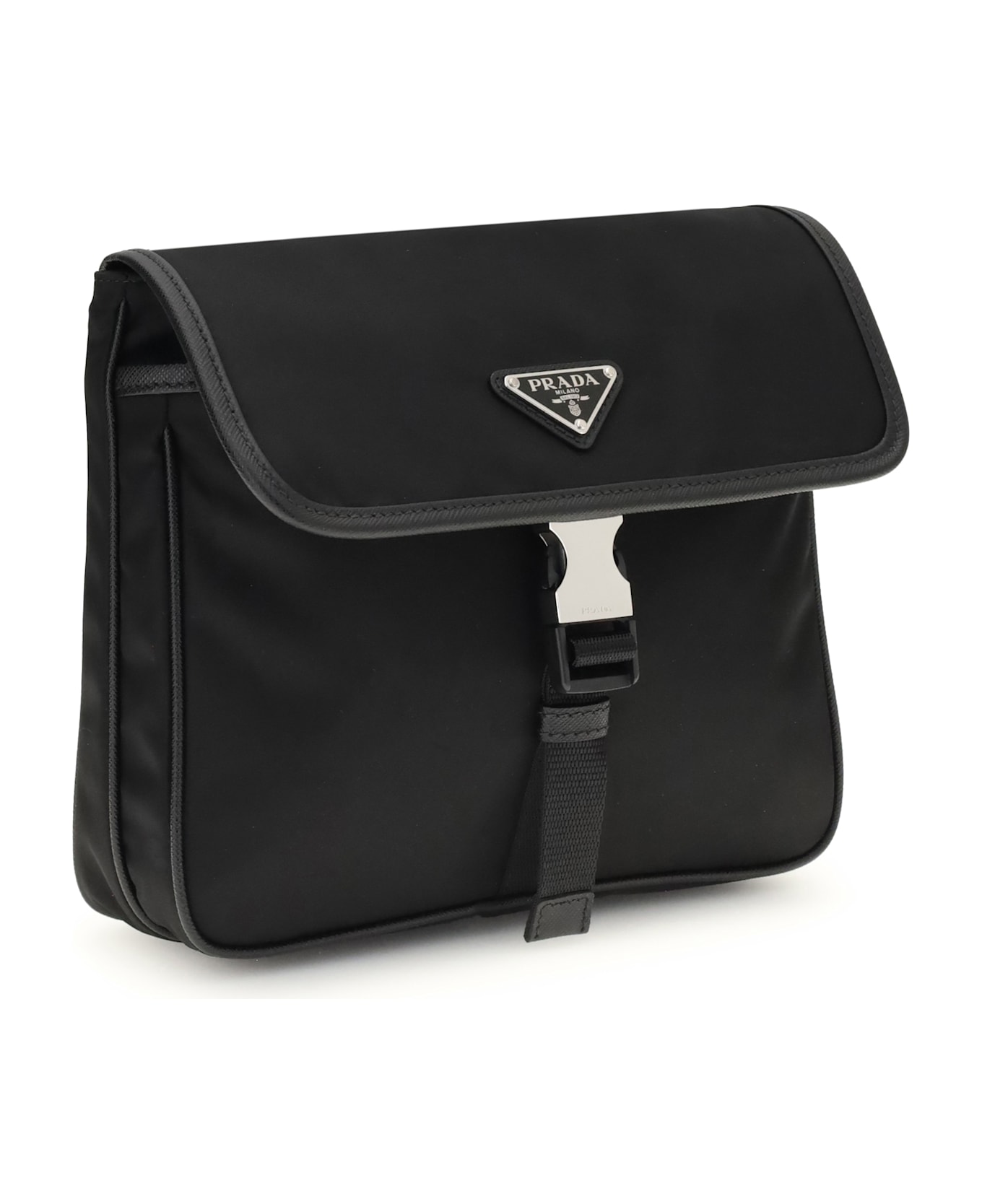 Prada Re-nylon And Saffiano Shoulder Bag