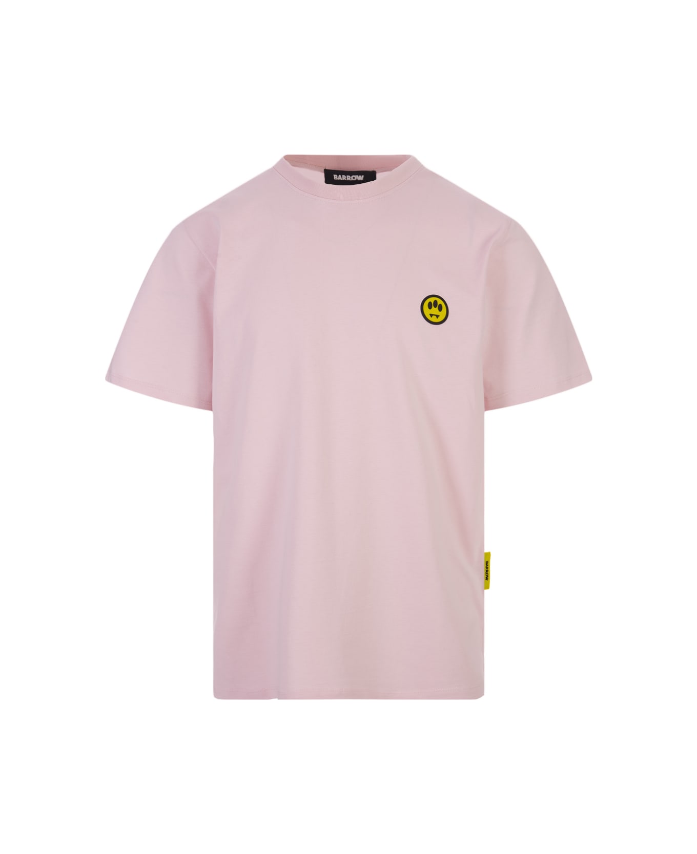 Barrow Pink T-shirt With Barrow Logo - Pink シャツ