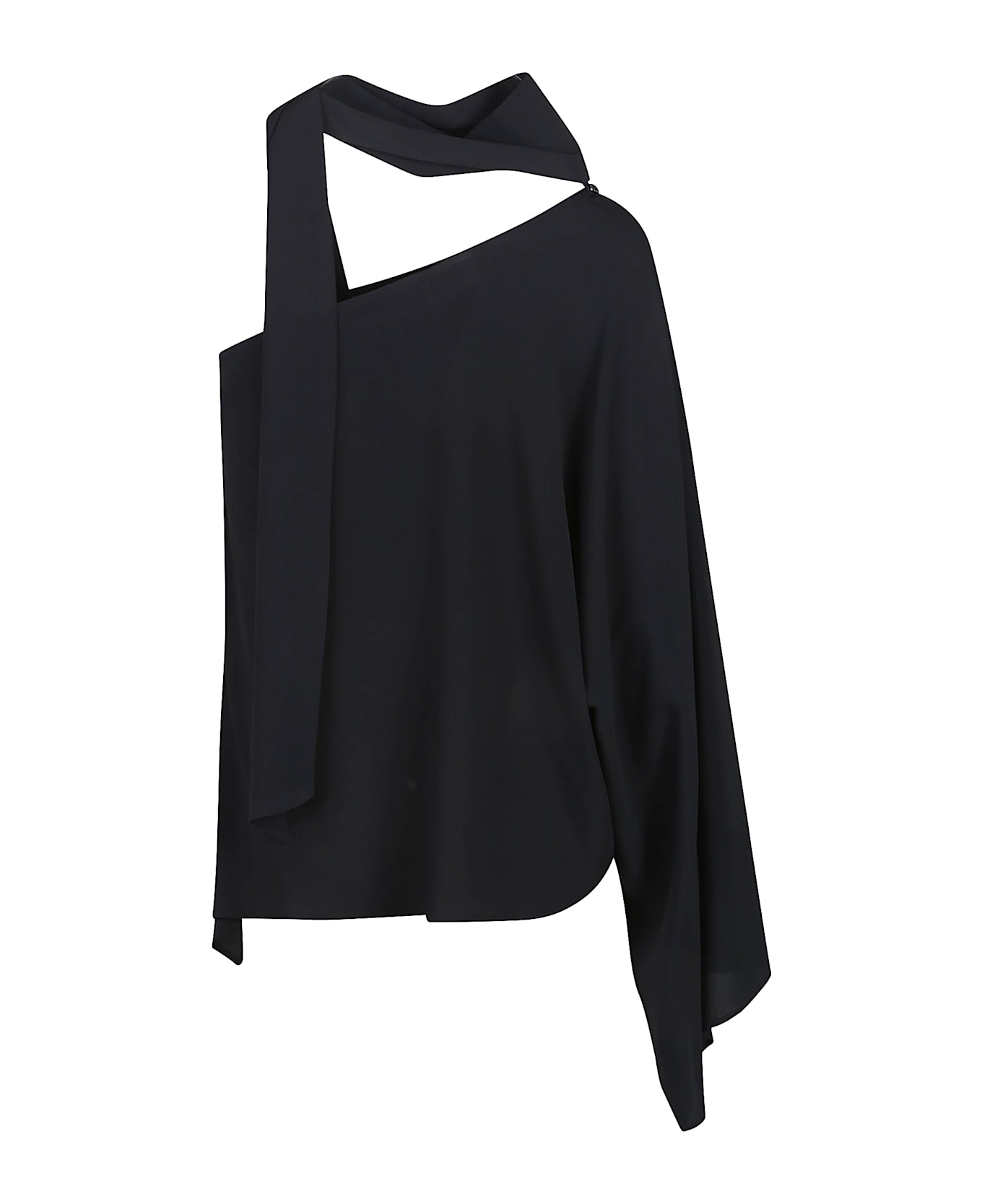 Federica Tosi One Shoulder Blouse - Nero
