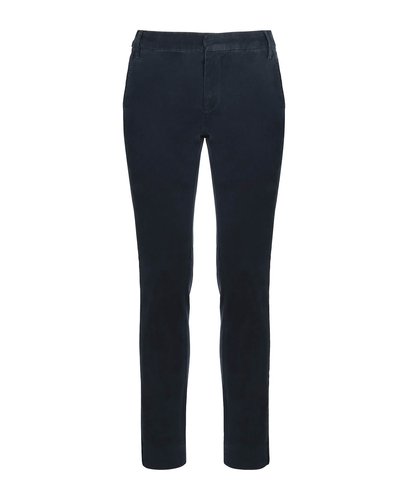 Frame Slim Fit Chino Trousers - blue