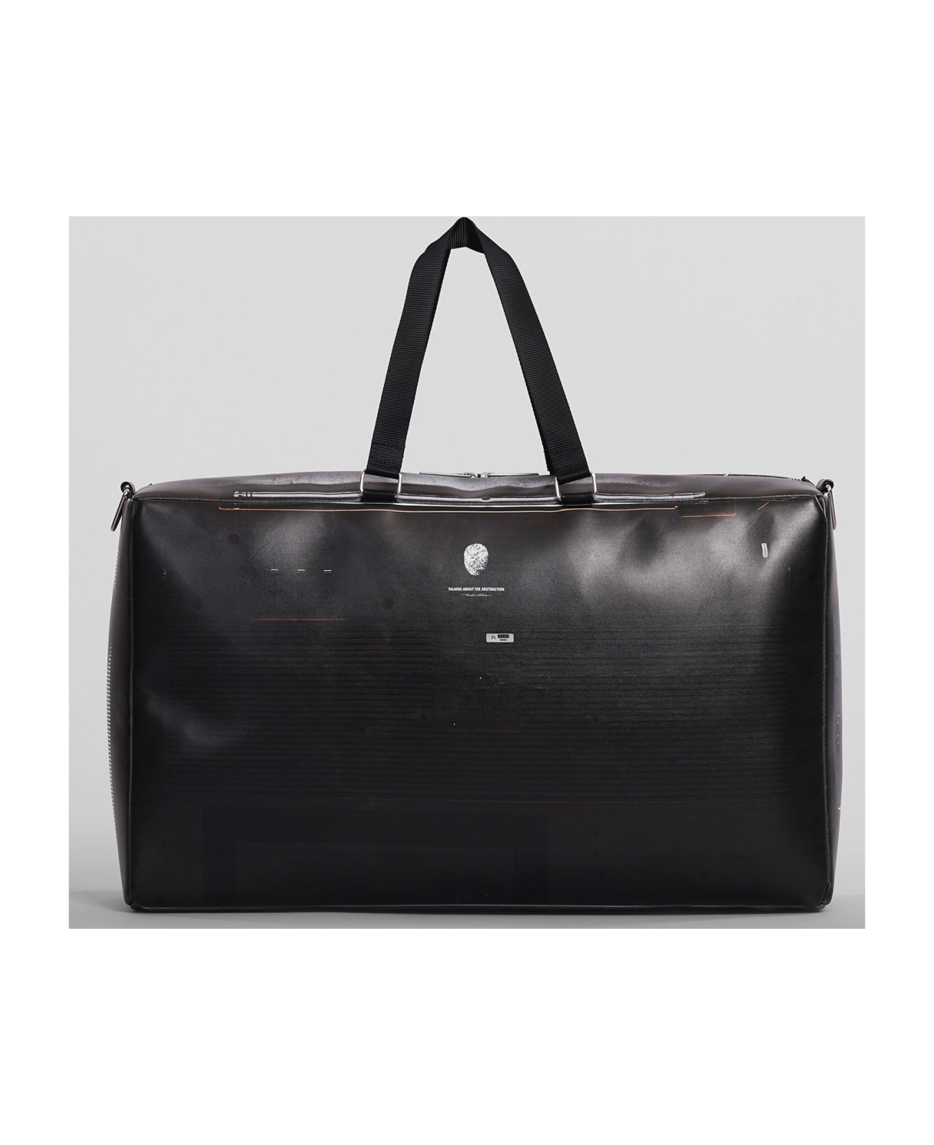Mihara Yasuhiro Shoulder Bag In Black Polyuretan - black トラベルバッグ