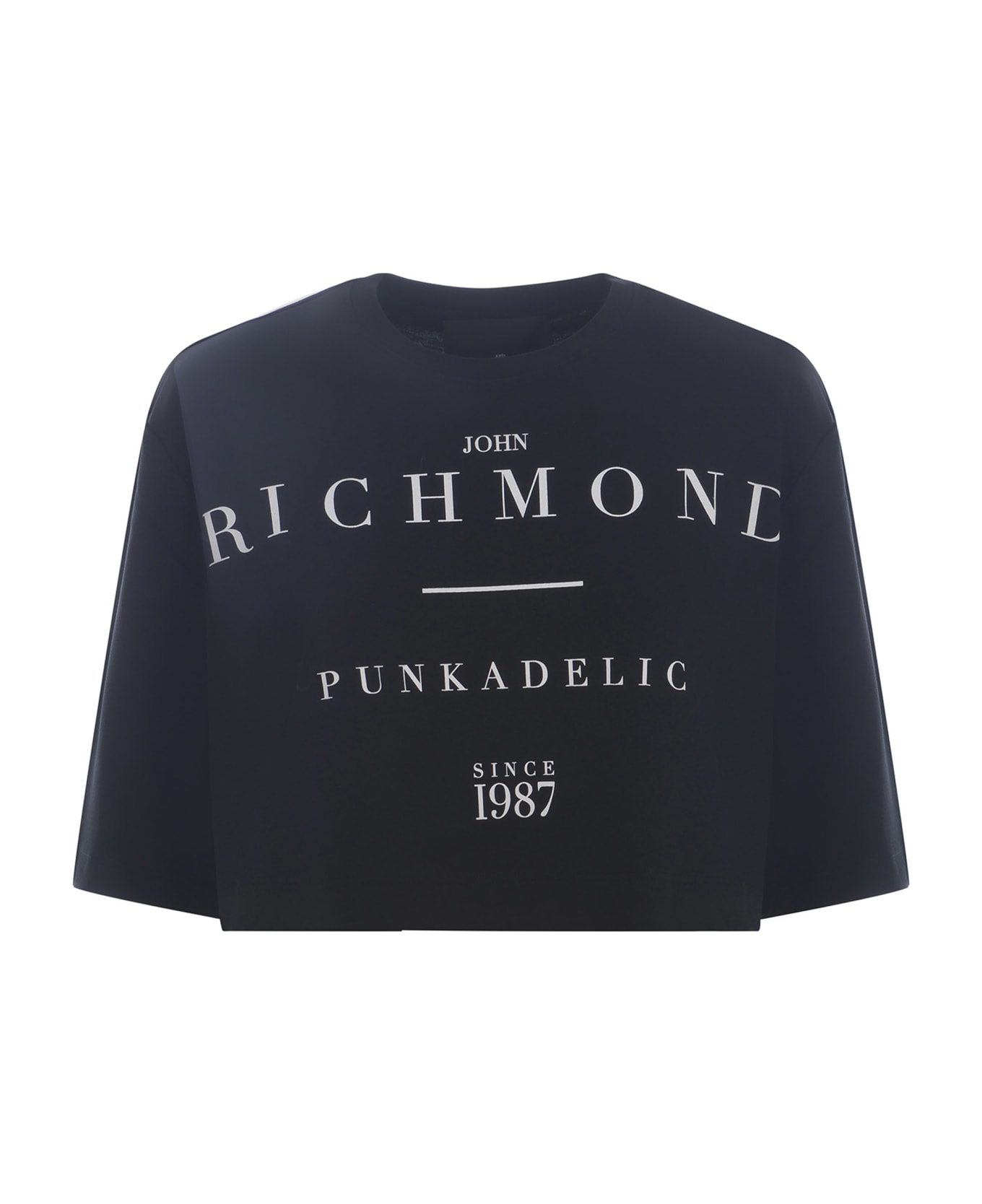 Richmond T-shirt Richmond "genya" Made Of Cotton - Nero Tシャツ
