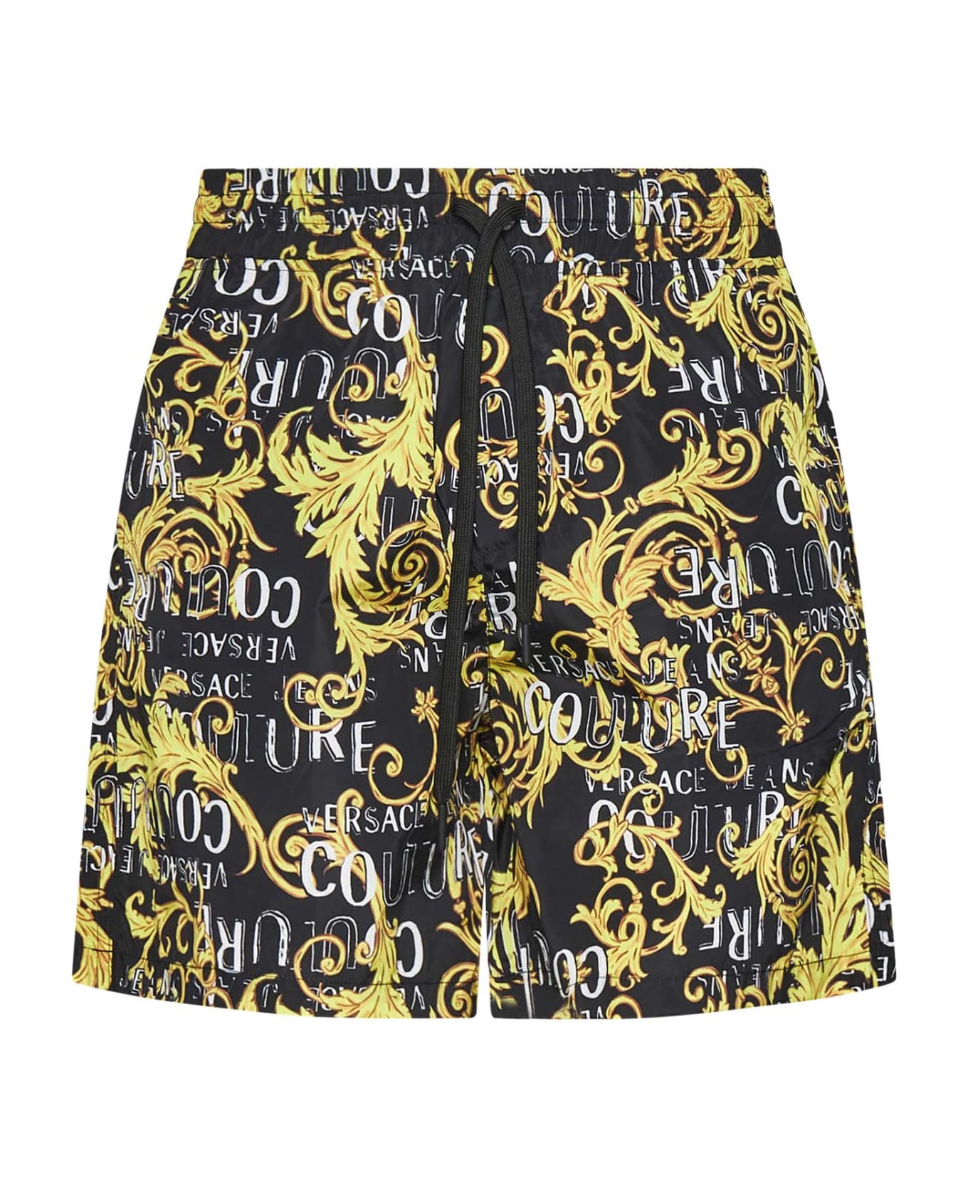 Versace Jeans Couture Shorts - Black Gold ショートパンツ
