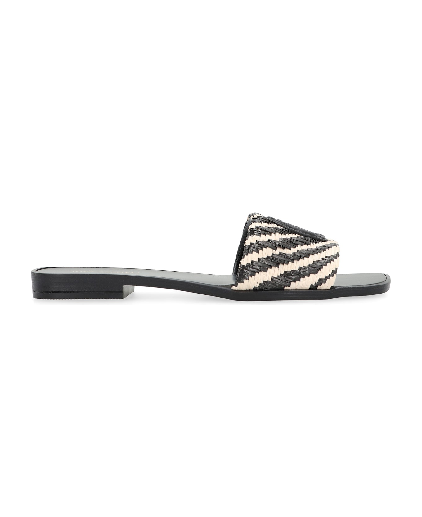 Just Cavalli Elisie Flat Sandals - black