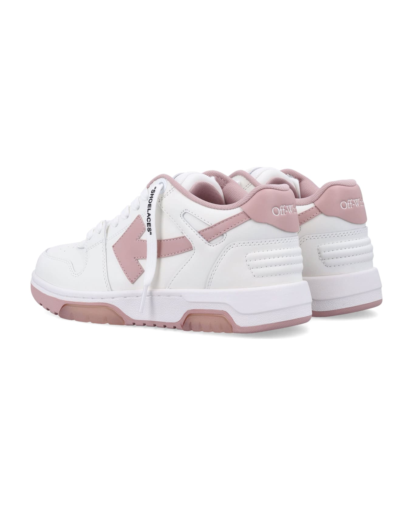 Off-White Out Of Office Woman
s Sneakers - WHITE PINK