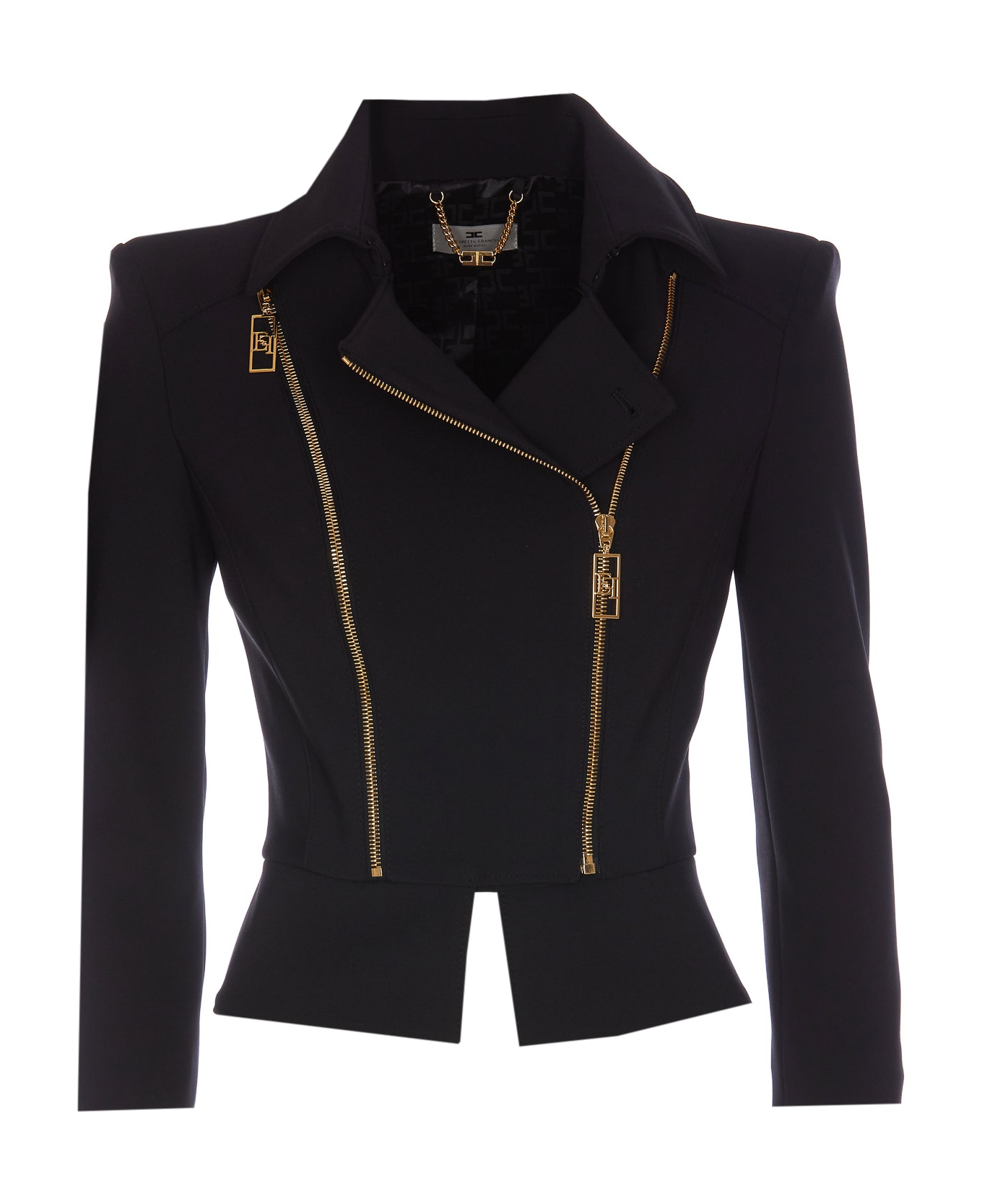 Elisabetta Franchi Jacket - Black