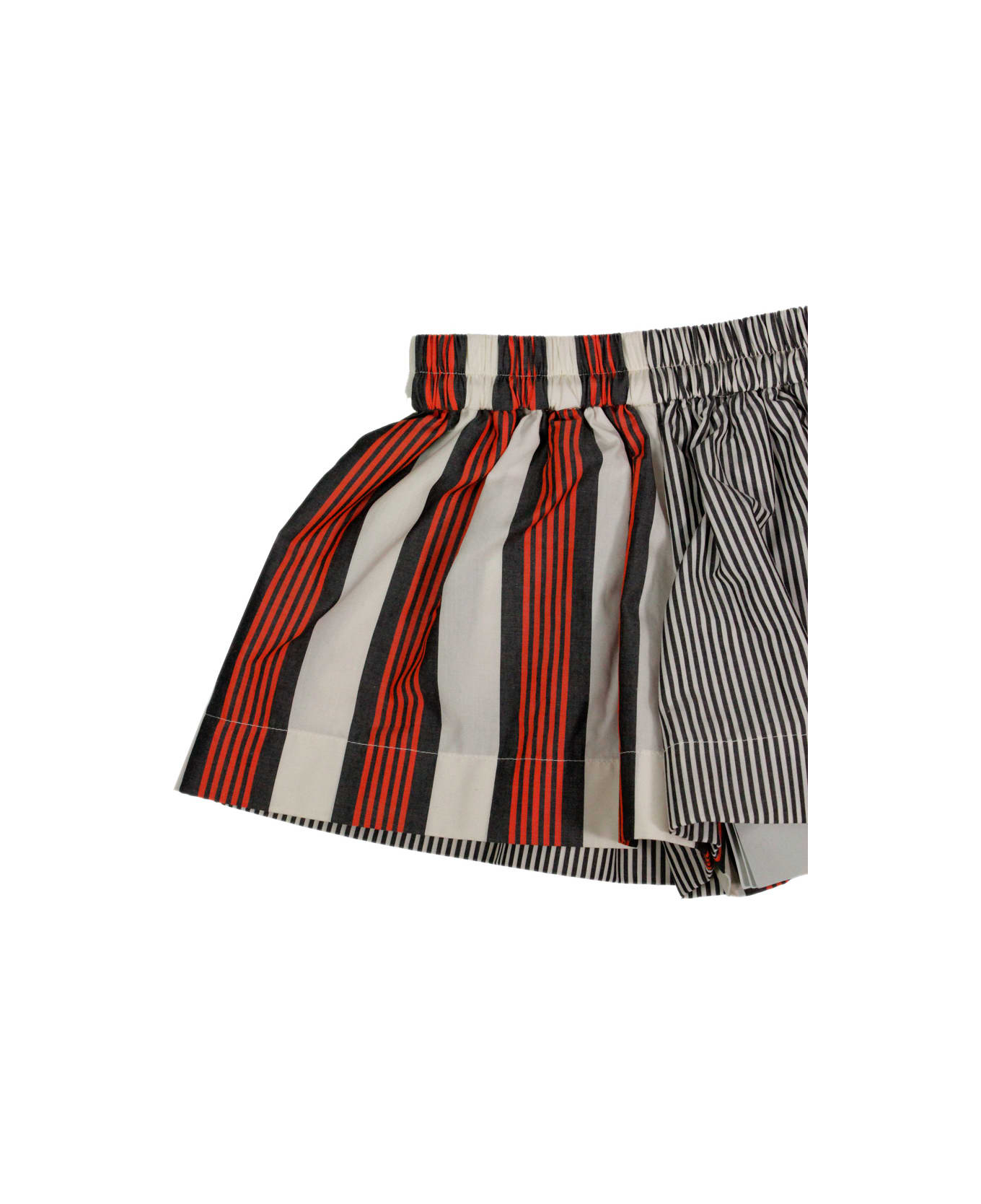 Burberry Bottoms - Grigio - rosso - beige