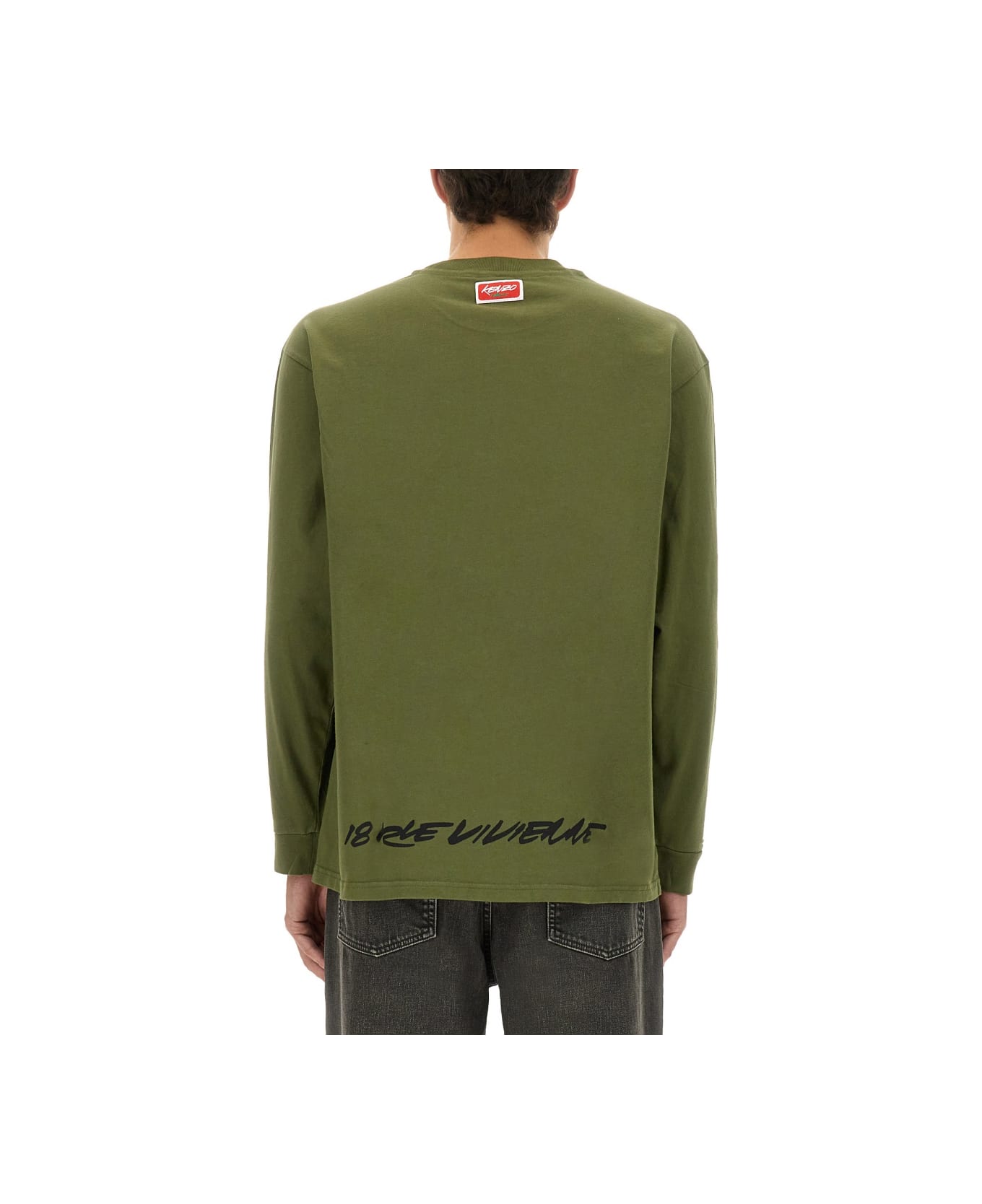 Kenzo Relaxed Fit T-shirt - GREEN