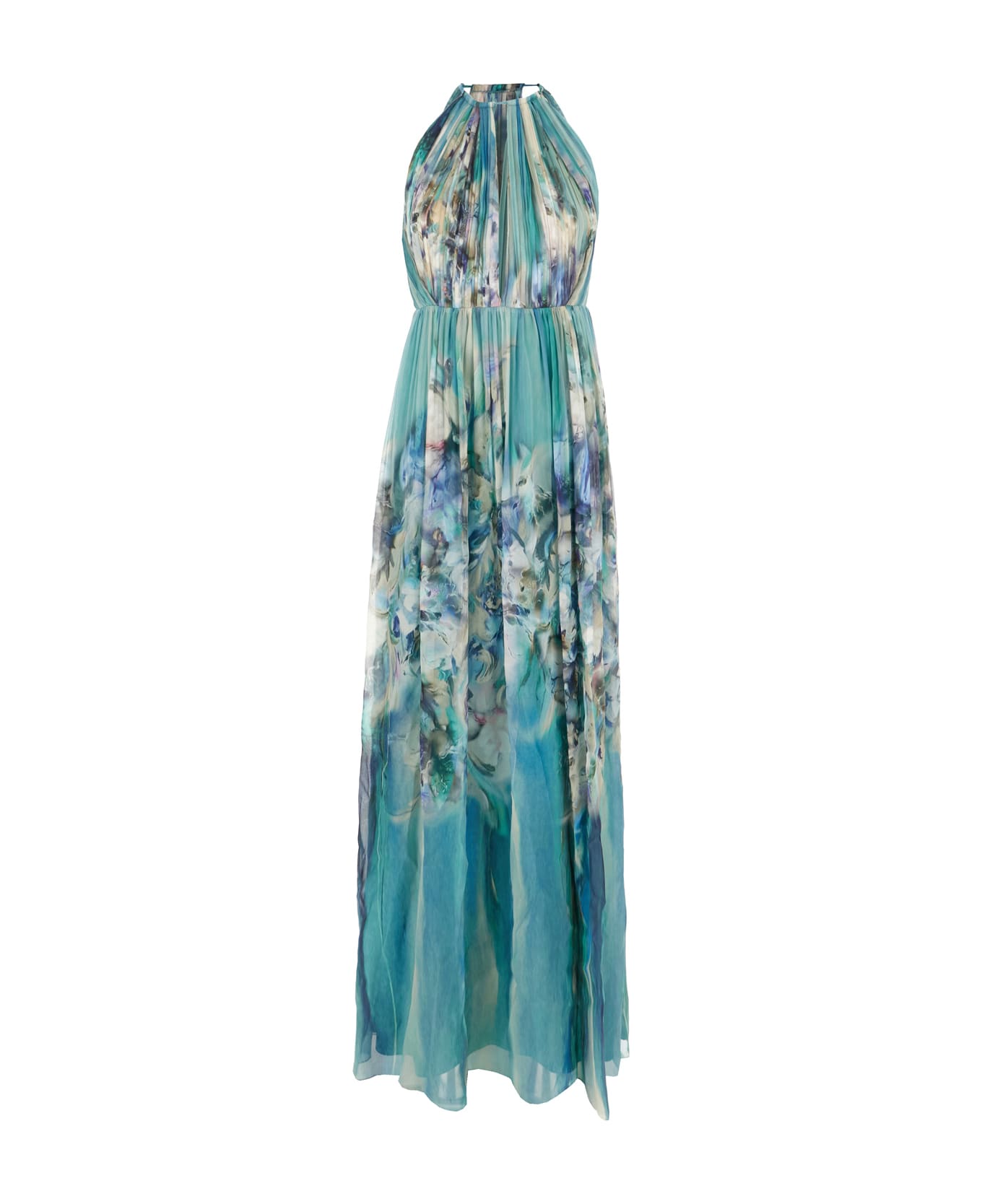 Alberta Ferretti Printed Silk Dress - FANTASIA