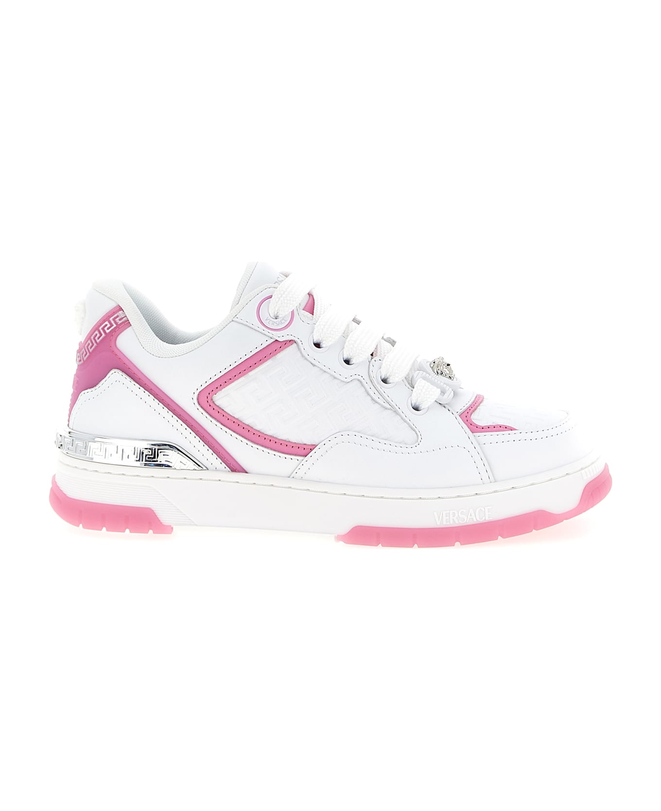 Versace 
biggie Basket
 Sneakers - Pink