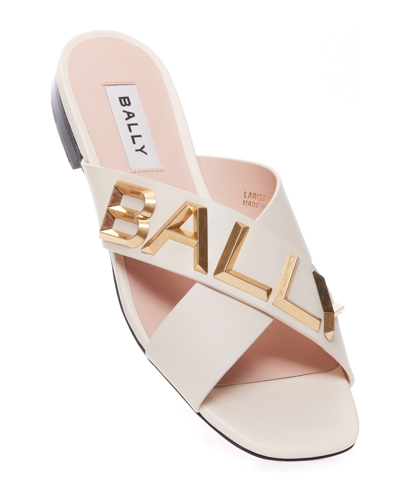 Bally Larise Flat Sandals - White