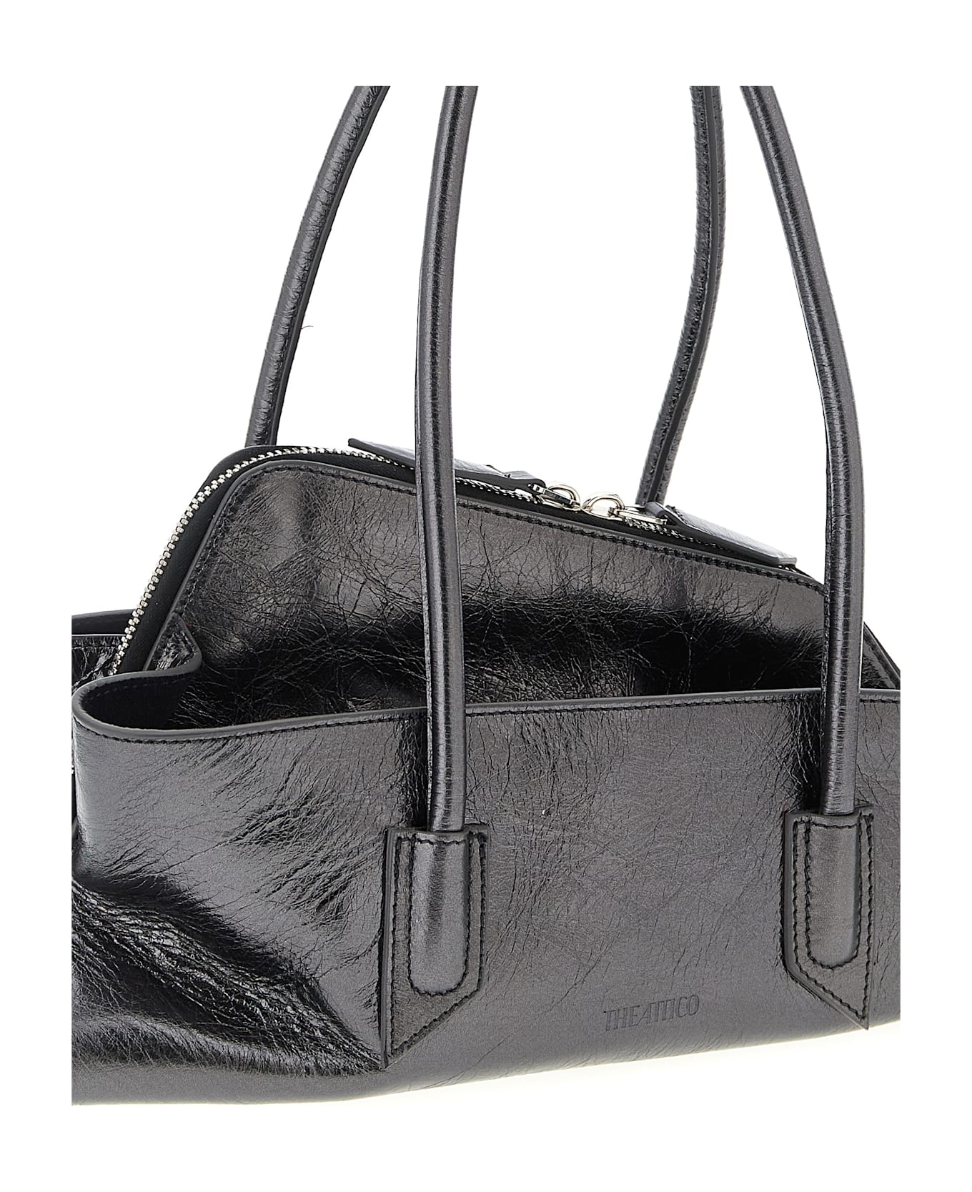 The Attico 
la Passeggiata Small
 Shoulder Bag - Gray
