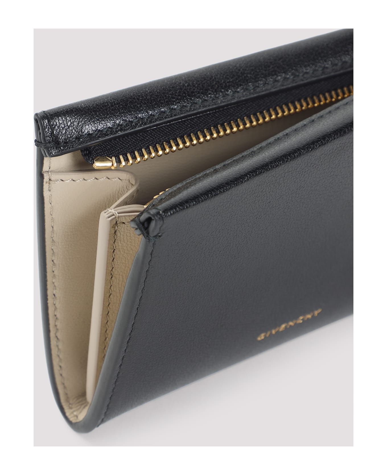 Givenchy Zipped Credit Card Case - Black