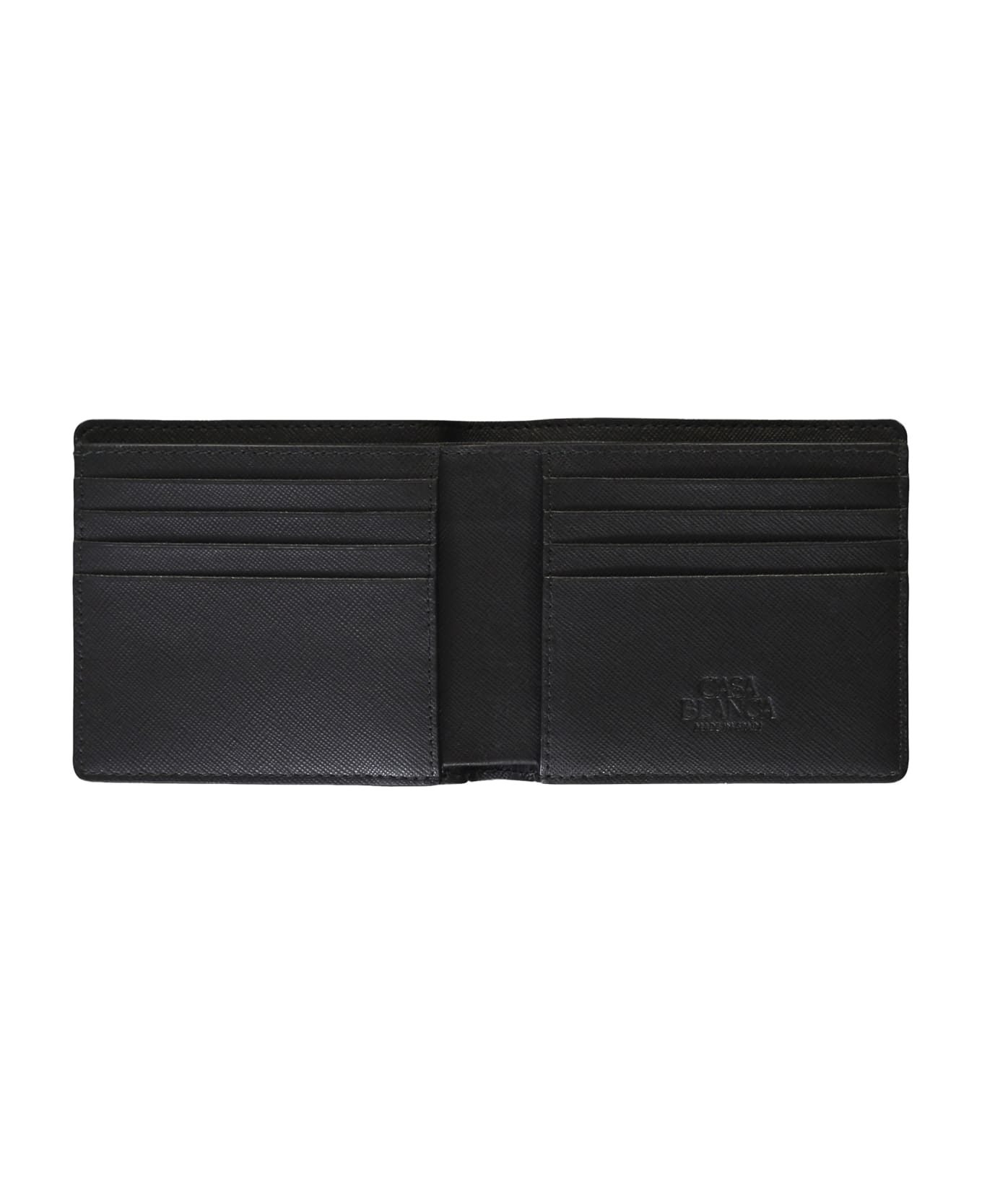 Casablanca Leather Wallet - black