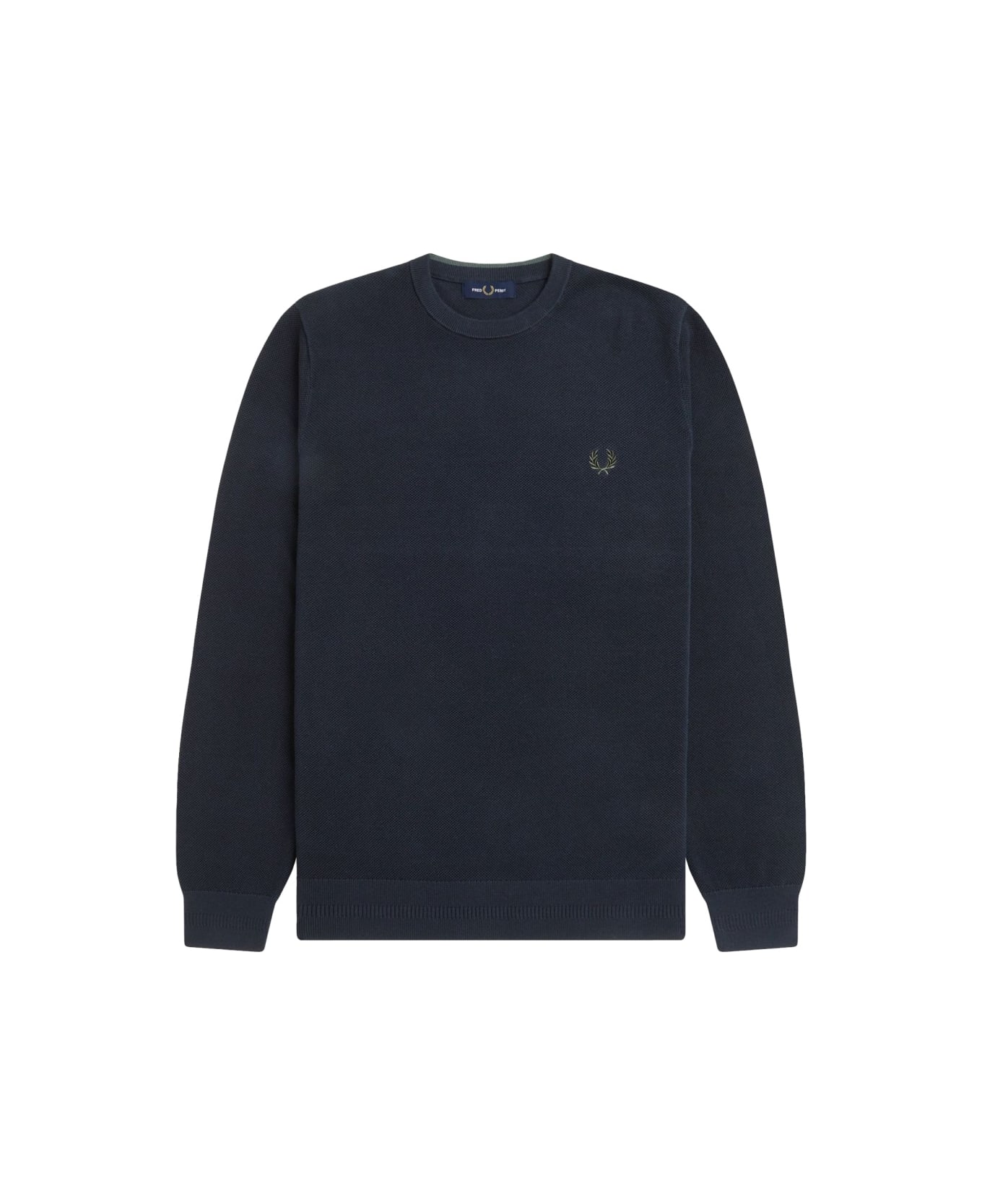 Fred Perry Jersey With Logo - BLUE