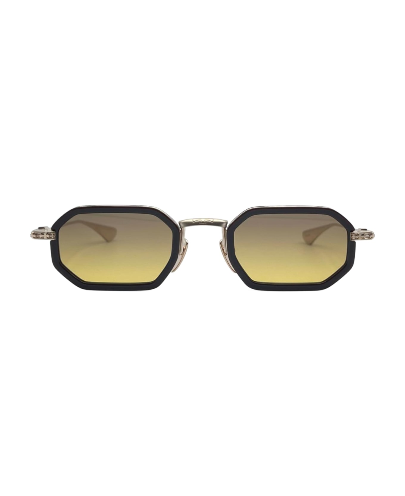 Chrome Hearts Stylida - Classic Brown / Matte Gold Plated Sunglasses - brown