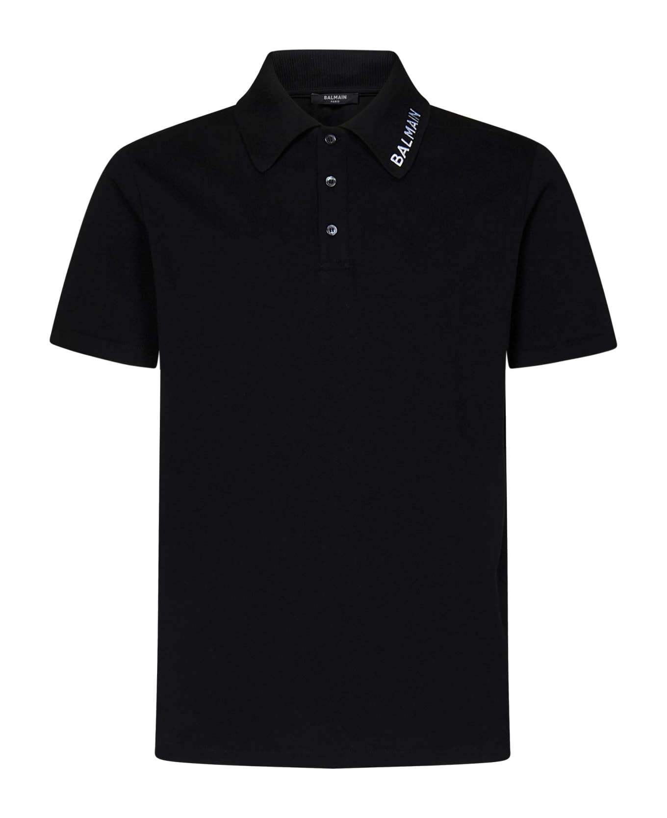 Balmain Paris Polo Shirt - Black