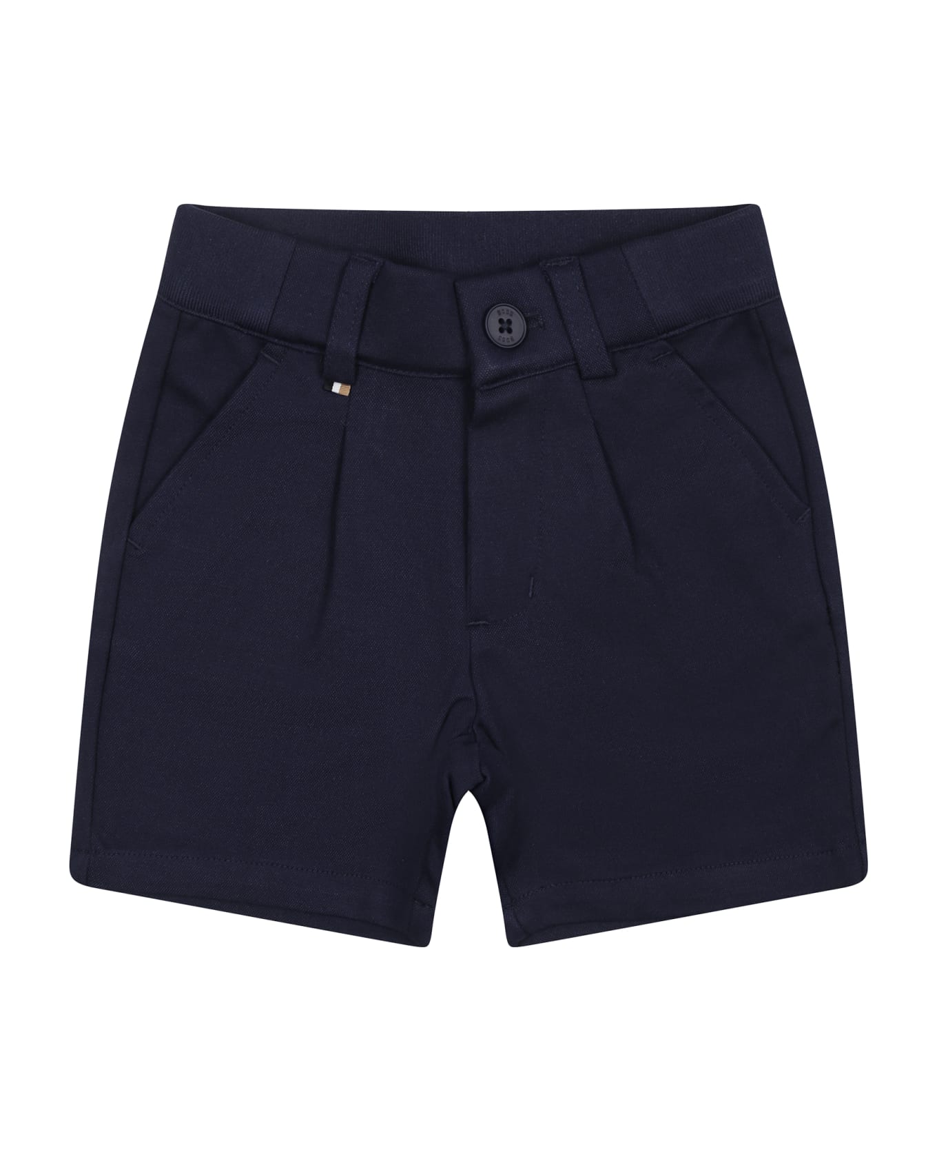 Hugo Boss Casual Blue Shorts For Baby Boy - Blue